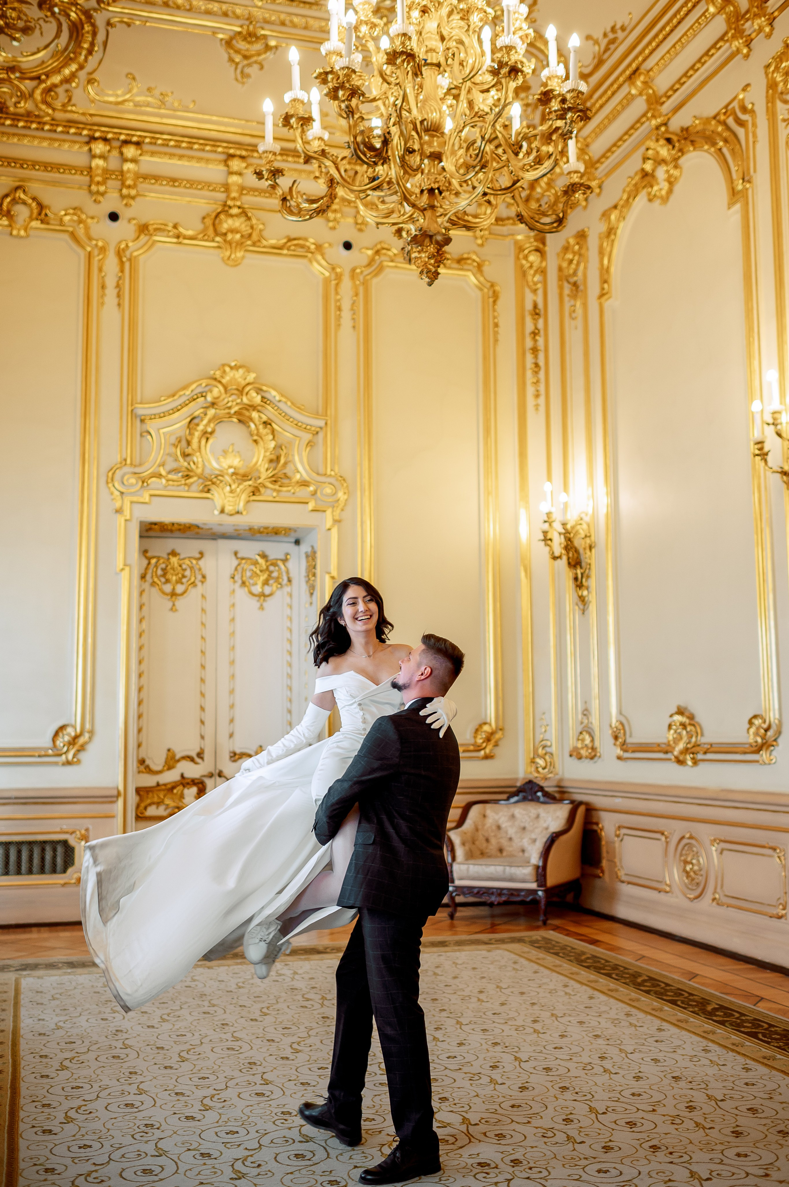 Свадебная фотосессия в Первом Дворце Бракосочетания № 1 на Английской набережной. Портретный, семейный и свадебный фотограф в Санкт-Петербурге и в Пушкине Ширяев Денис