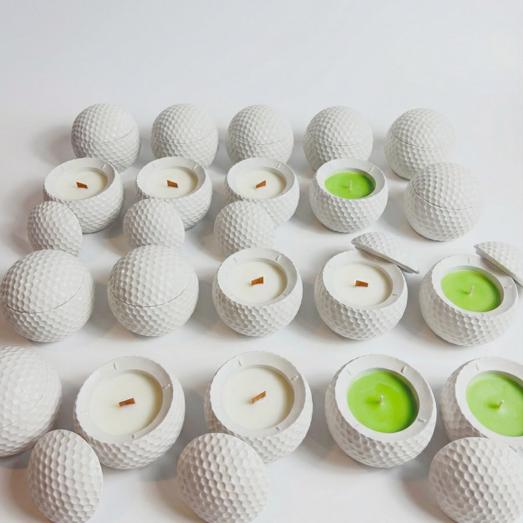 Свеча мяч для гольфа корпоративный заказ