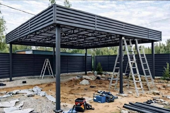 Навесы. Теплицы в Электростали. Производство теплиц