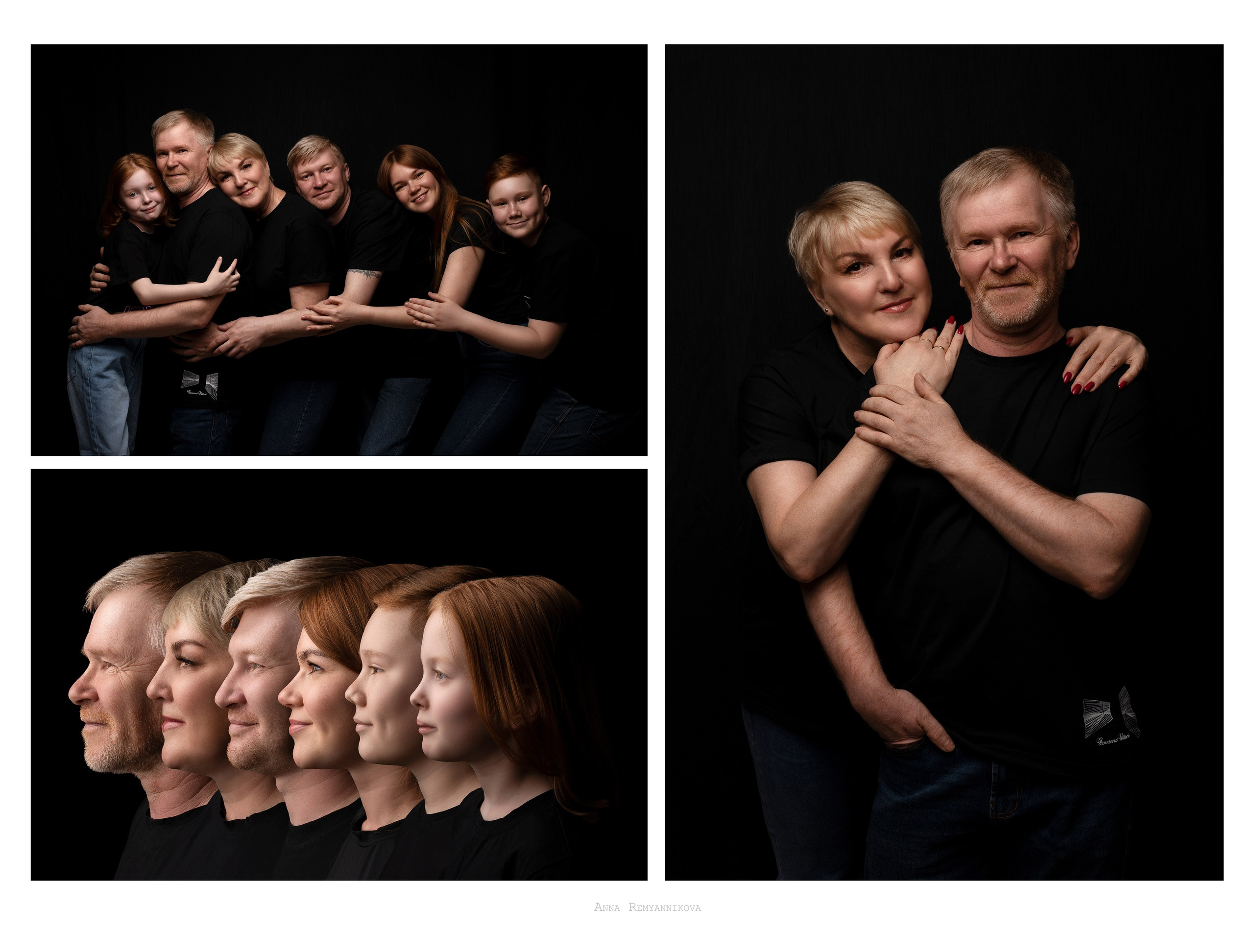 Семейный Портрет. Фотограф новорожденных Березники Пермский край Аня Ремянникова