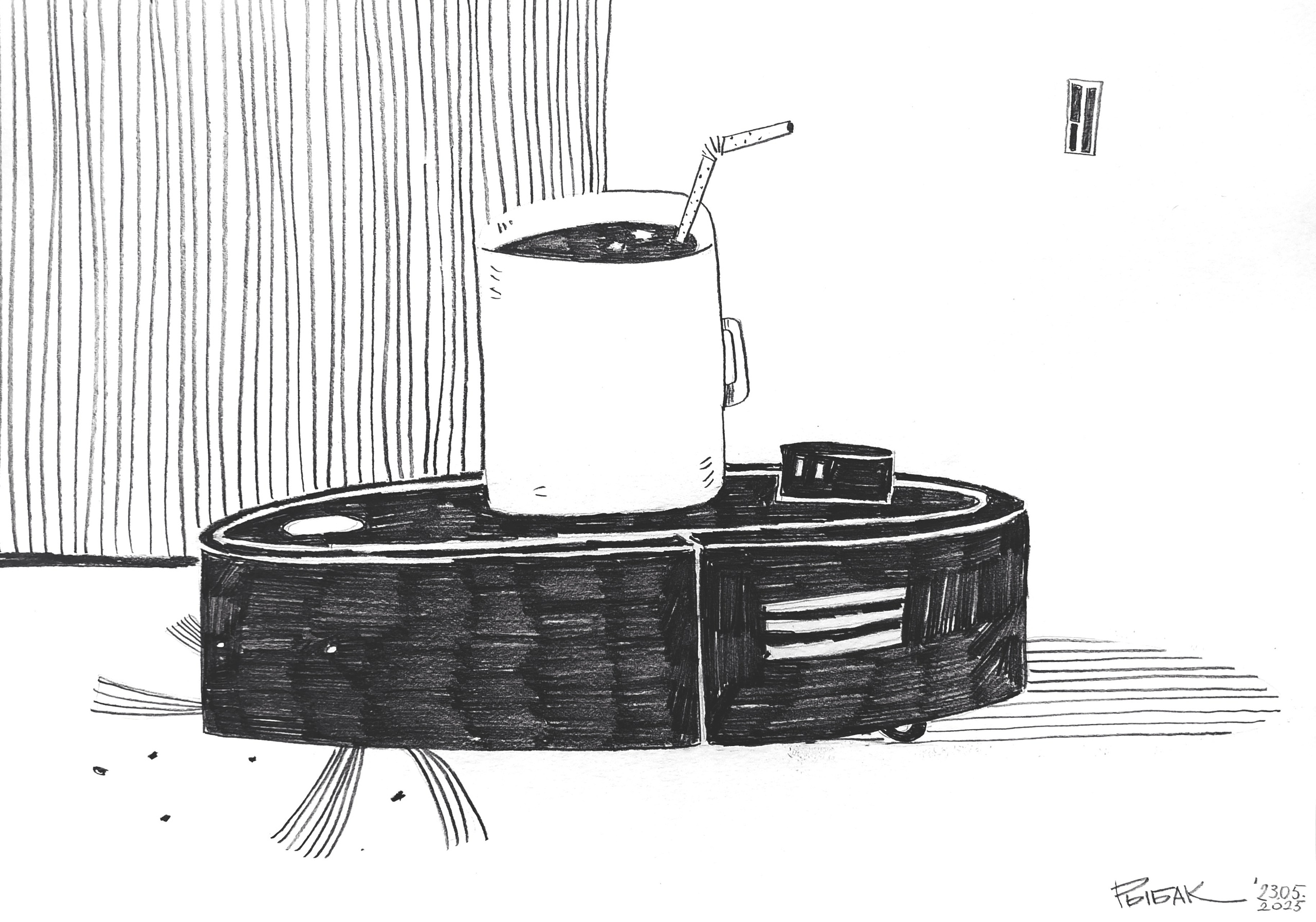 Графика 2025. Художник Рыбак Николай