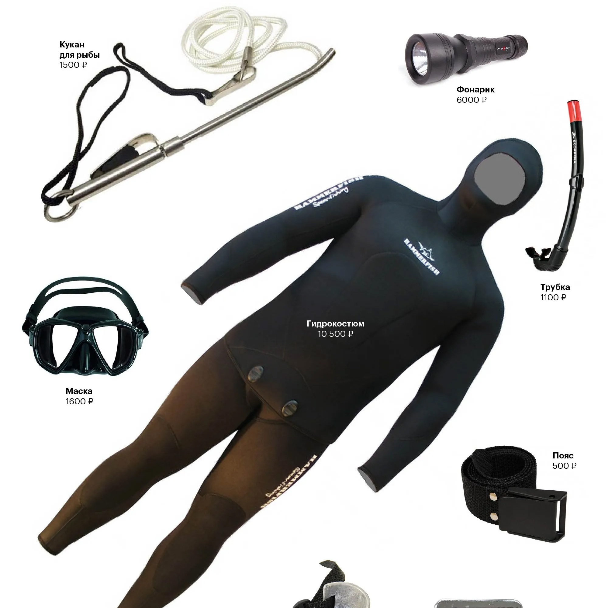 Подводная охота в Беларуси. Дайвинг-клуб «Капитан Морган», Беларусь