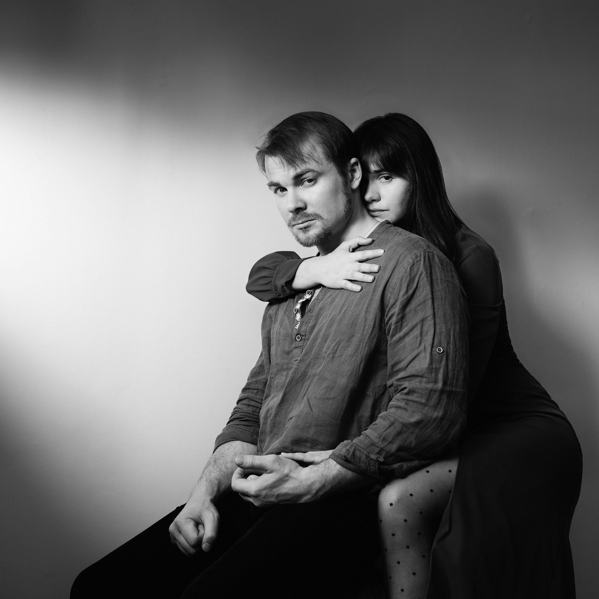 Фотосъемка актерского портфолио в студии, фотограф: Андрей Троицкий.