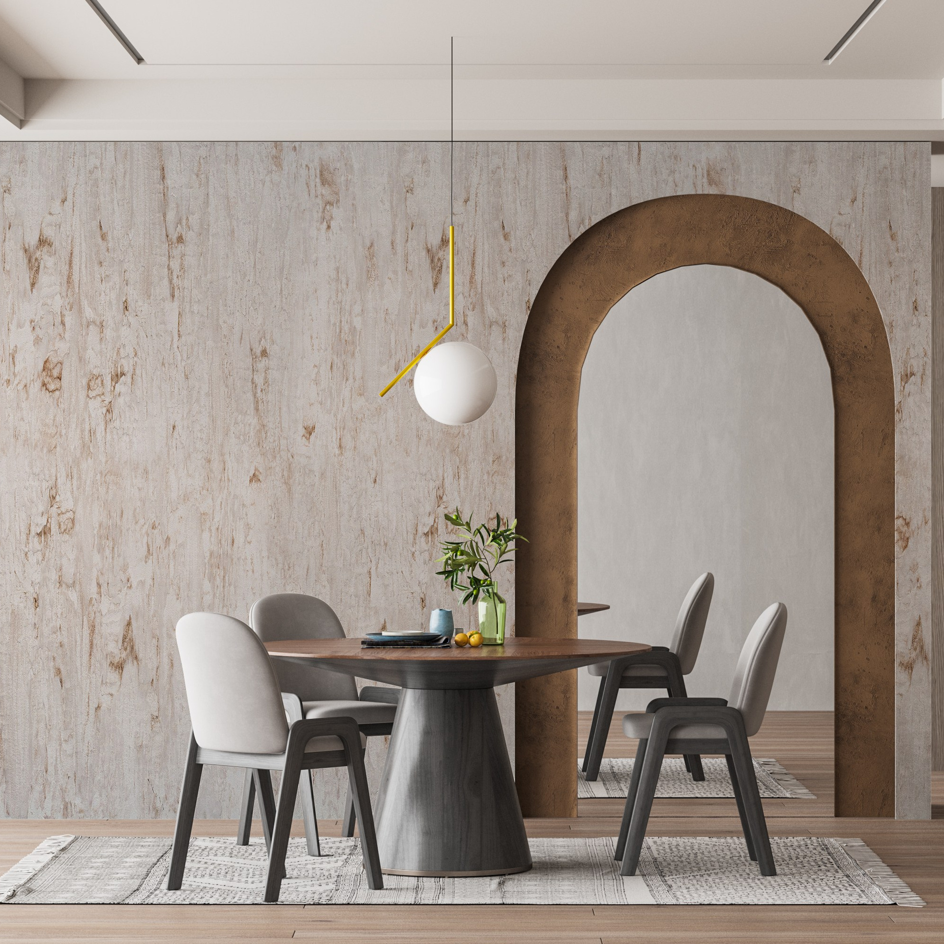 Декоративная отделка стен Киров. L. Deco интерьерный салон. Краски/обои/лепной декор