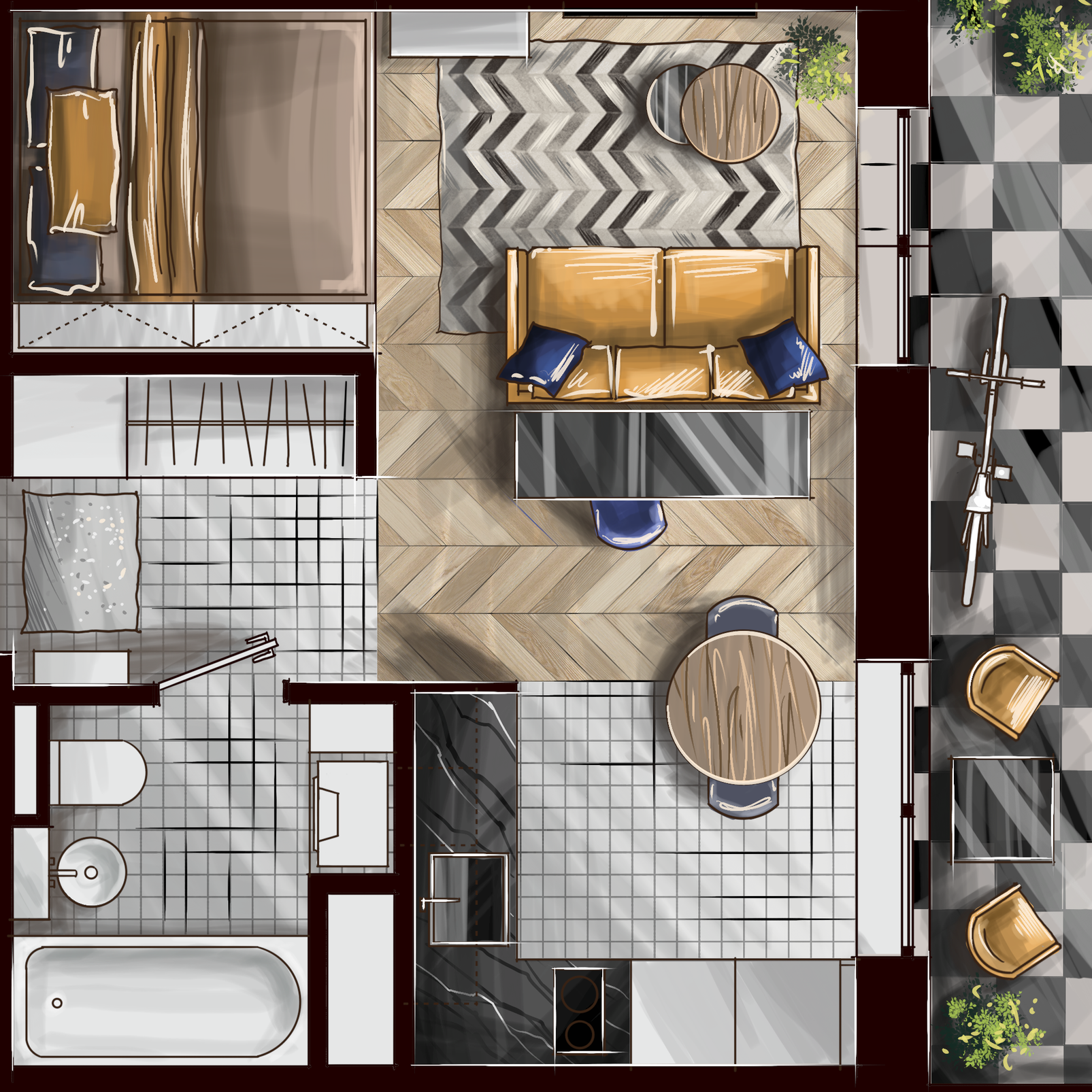 Дизайн интерьера в Крыму