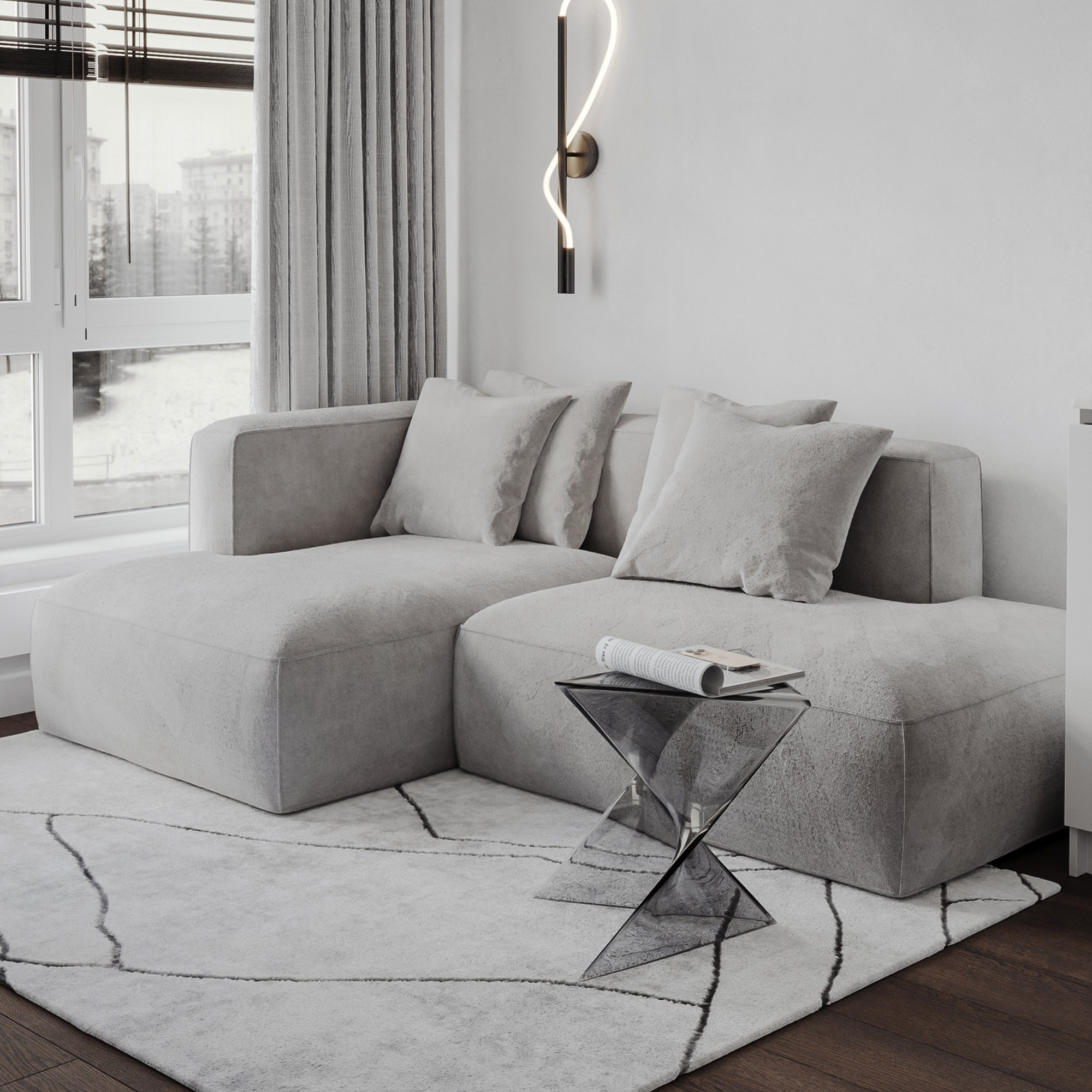 Stone Alina Интерьерная визуализация