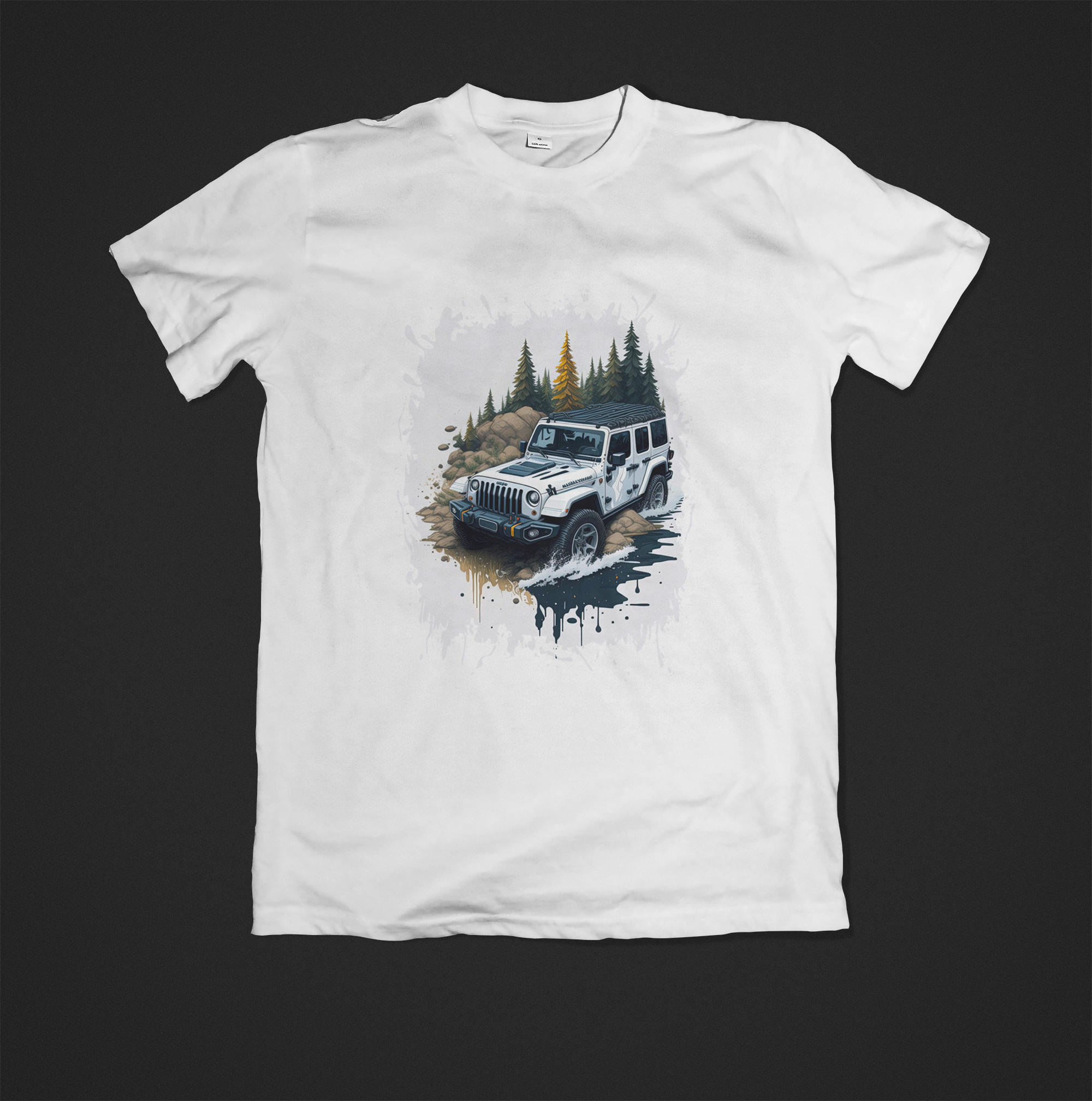 Футболка с модным авторским принтом для детей