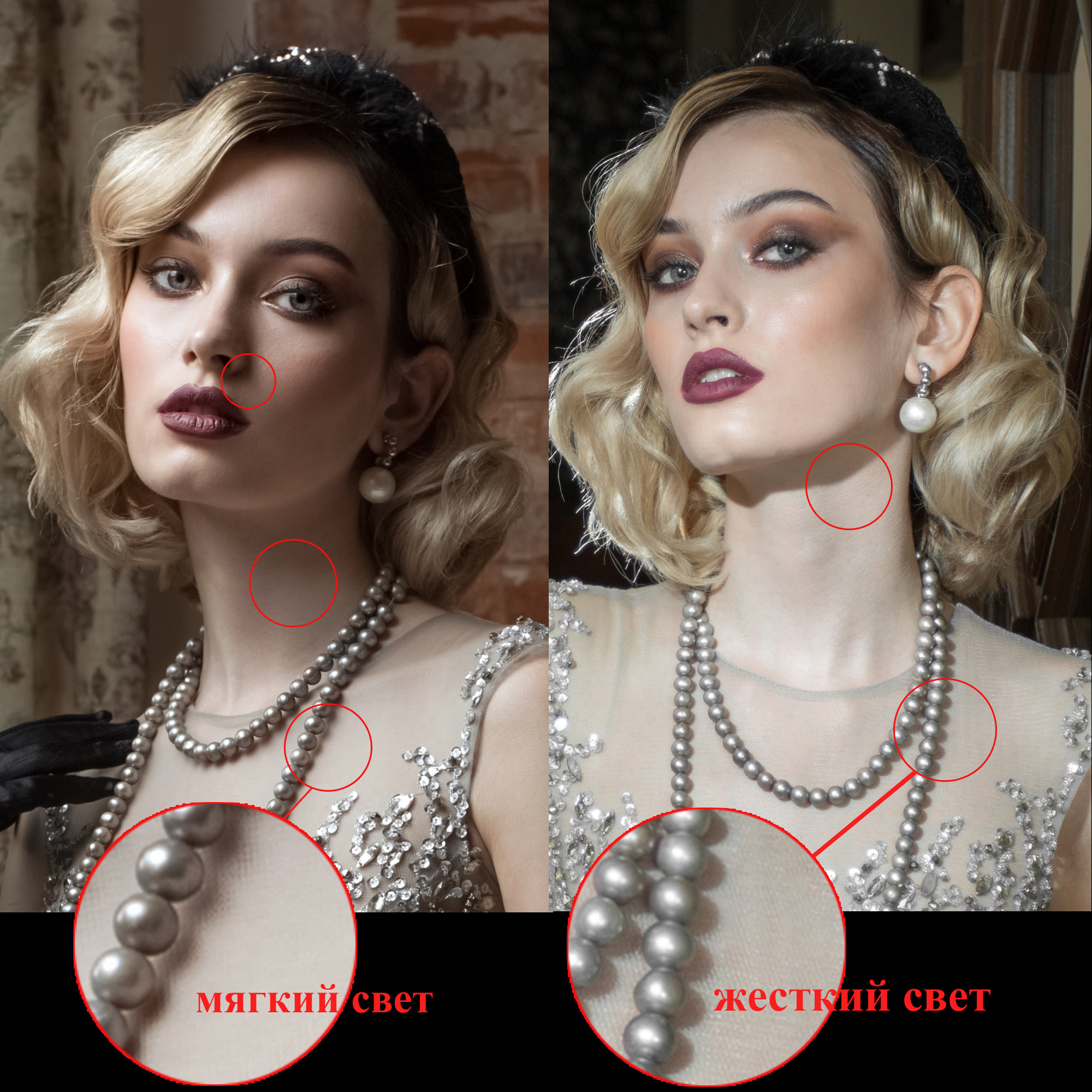 Мягкий и жесткий свет. Фото школа, обучение фотографии в Калининграде