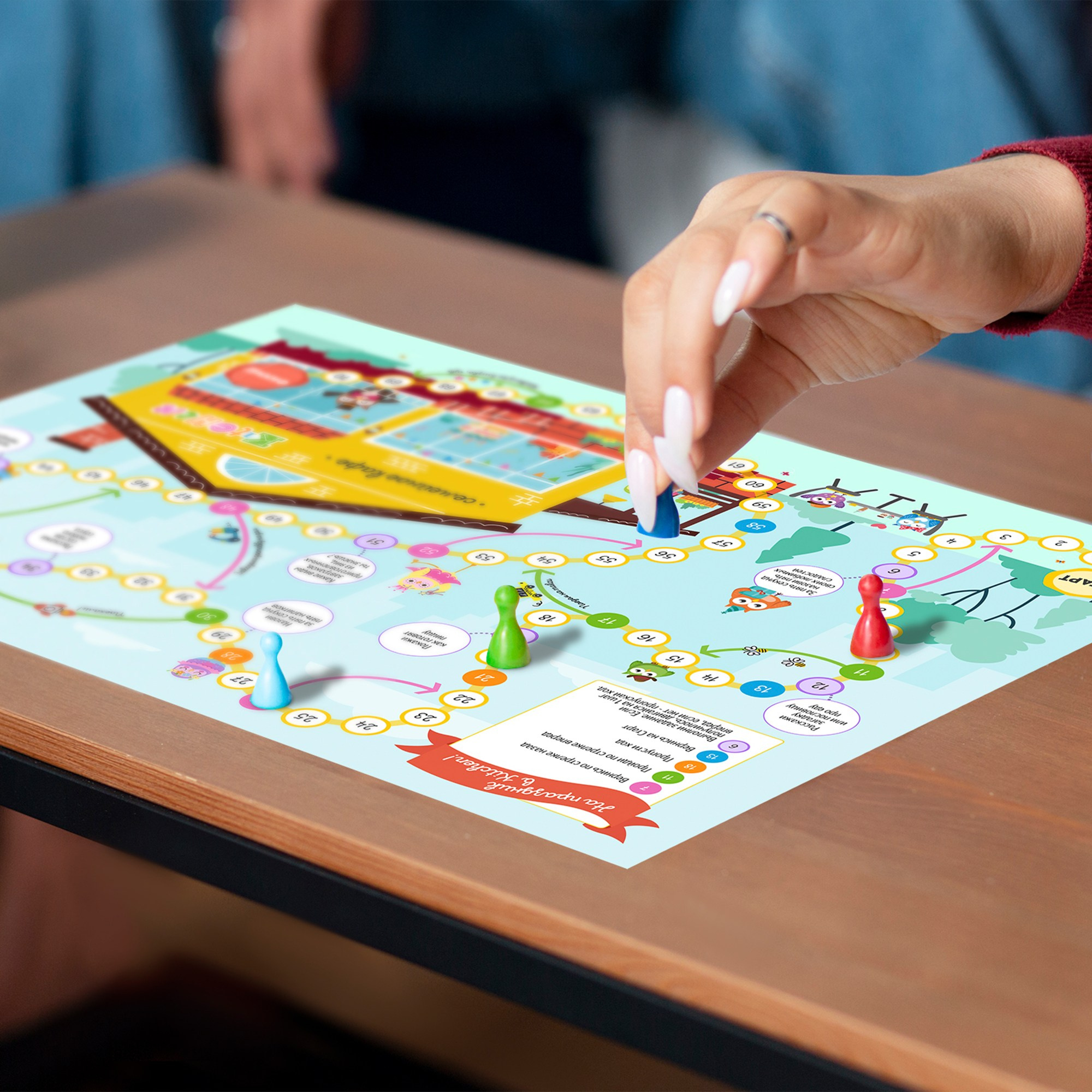 Разработка настольной игры. Фотограф-дизайнер, семейный фотограф, фуд-фотограф в Москве и Московской области Лаврова Анна