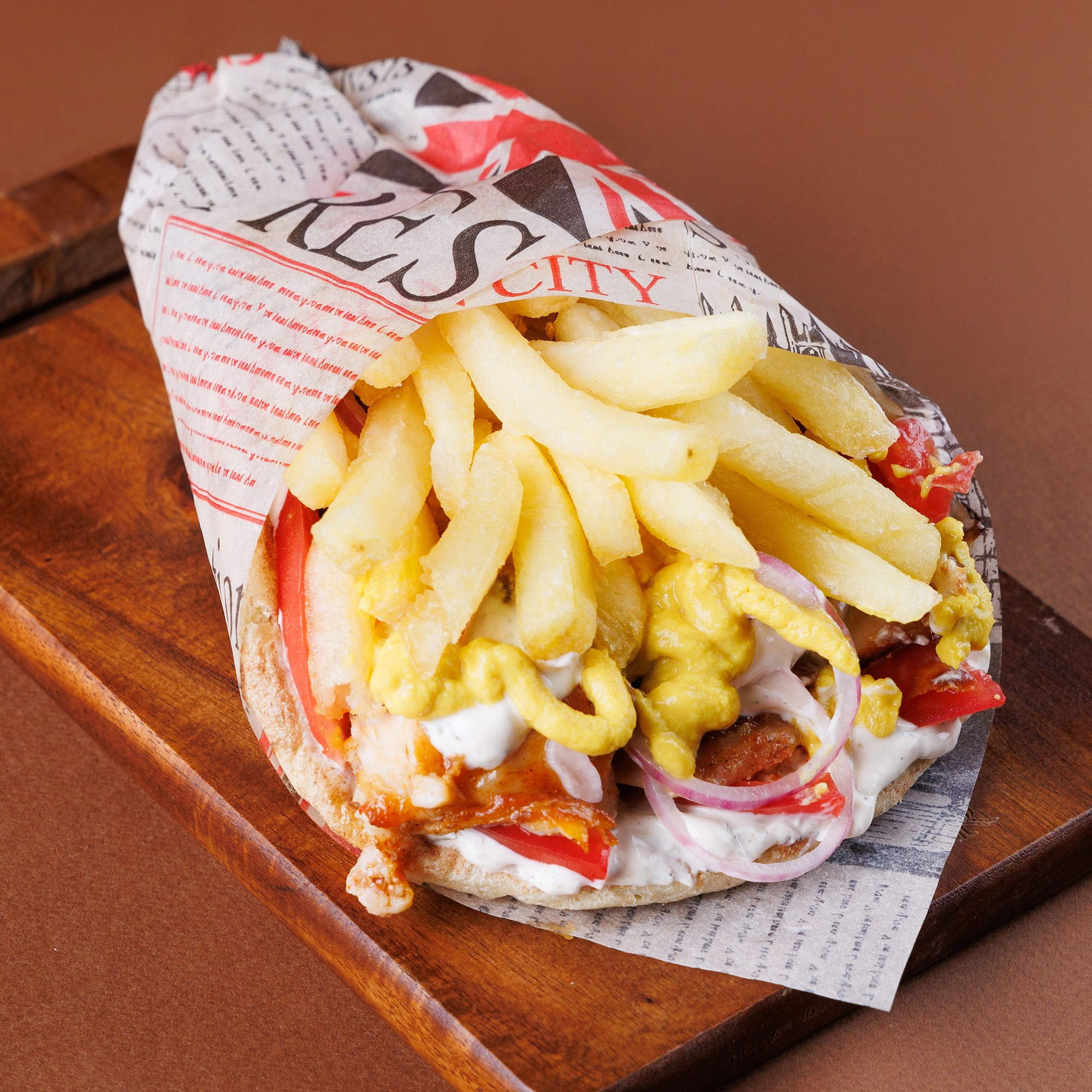 Гирос в Fast food «Вершок». Fast Food «Вершок»