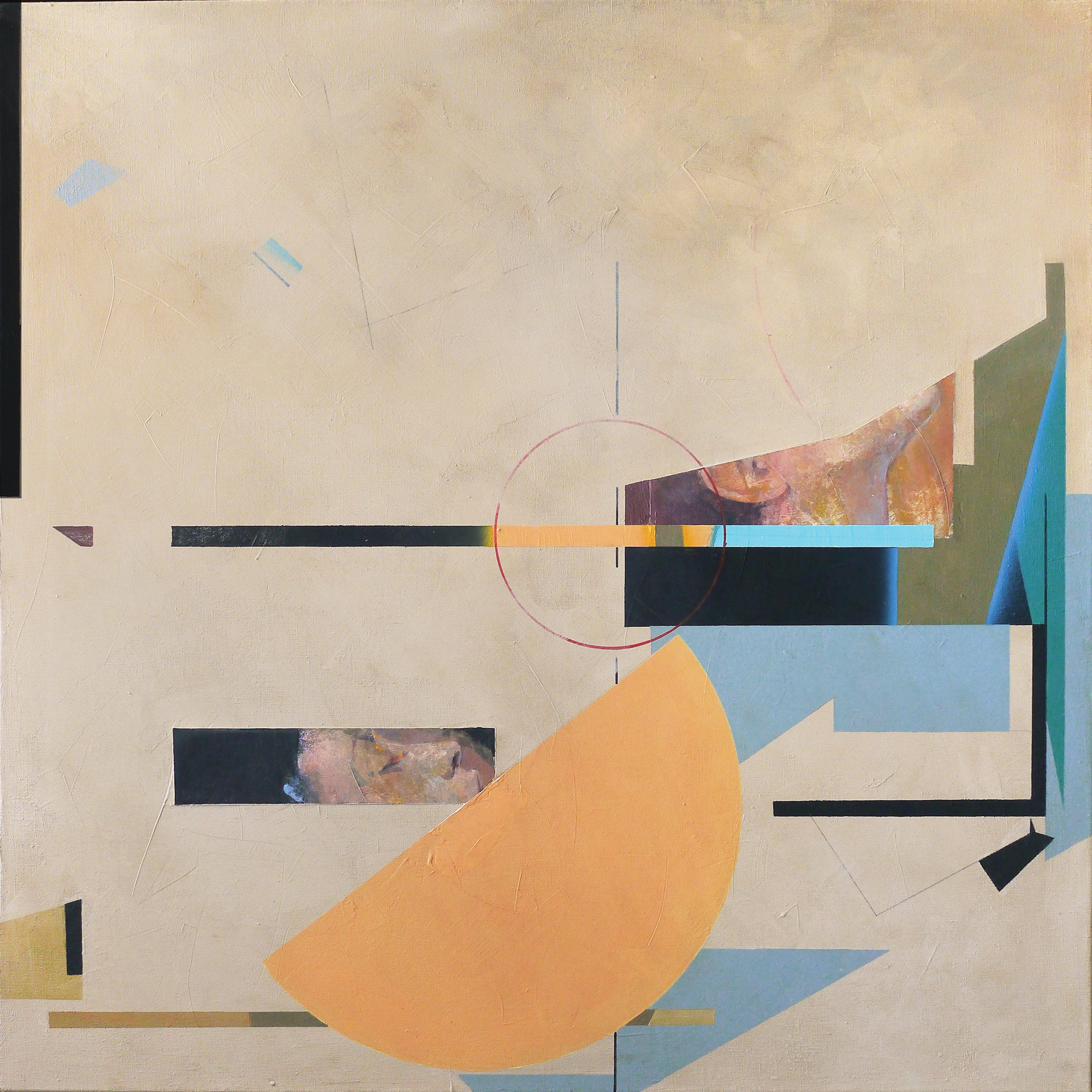 Фрагменты. Художник-абстракционист Ольга Рикун. Москва