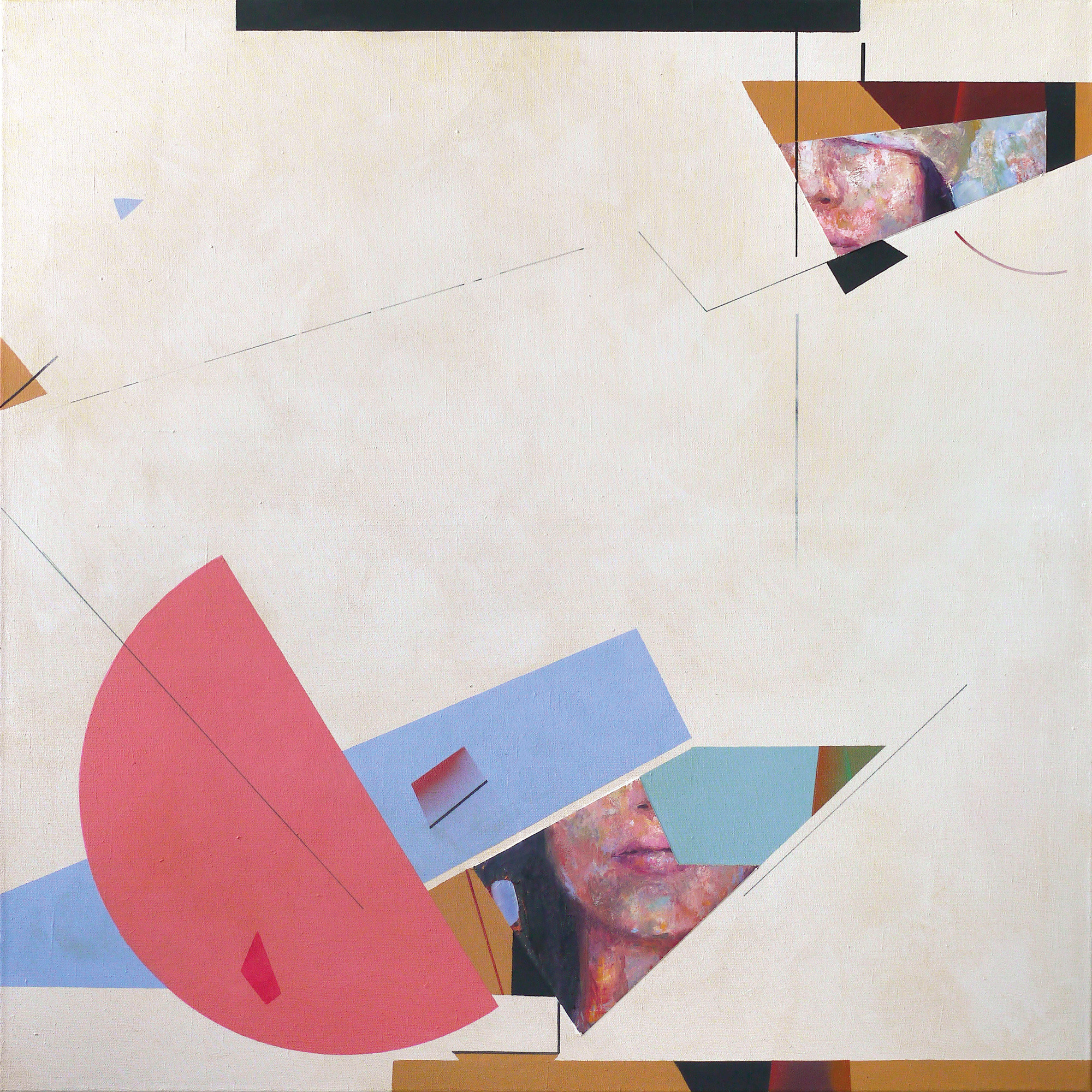 Фрагменты. Художник-абстракционист Ольга Рикун. Москва