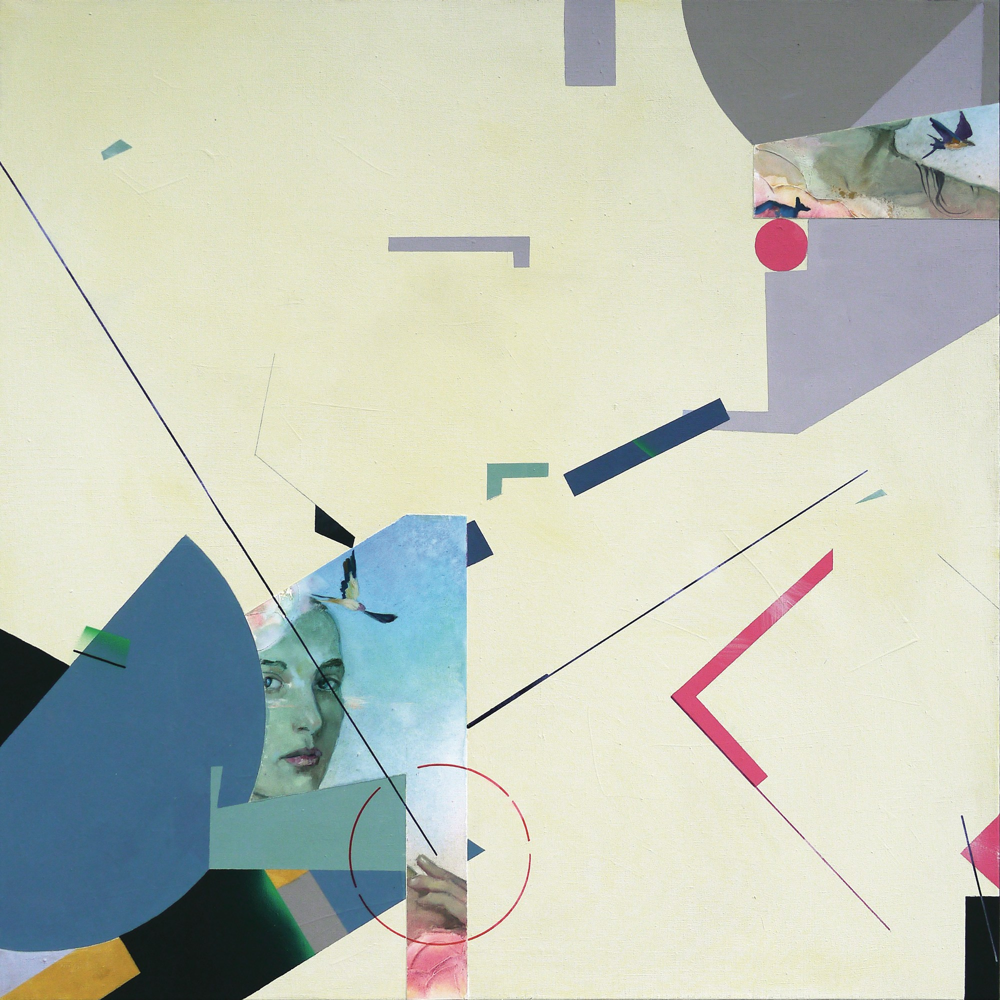 Мыльные пузыри. Художник Ольга Рикун. Москва