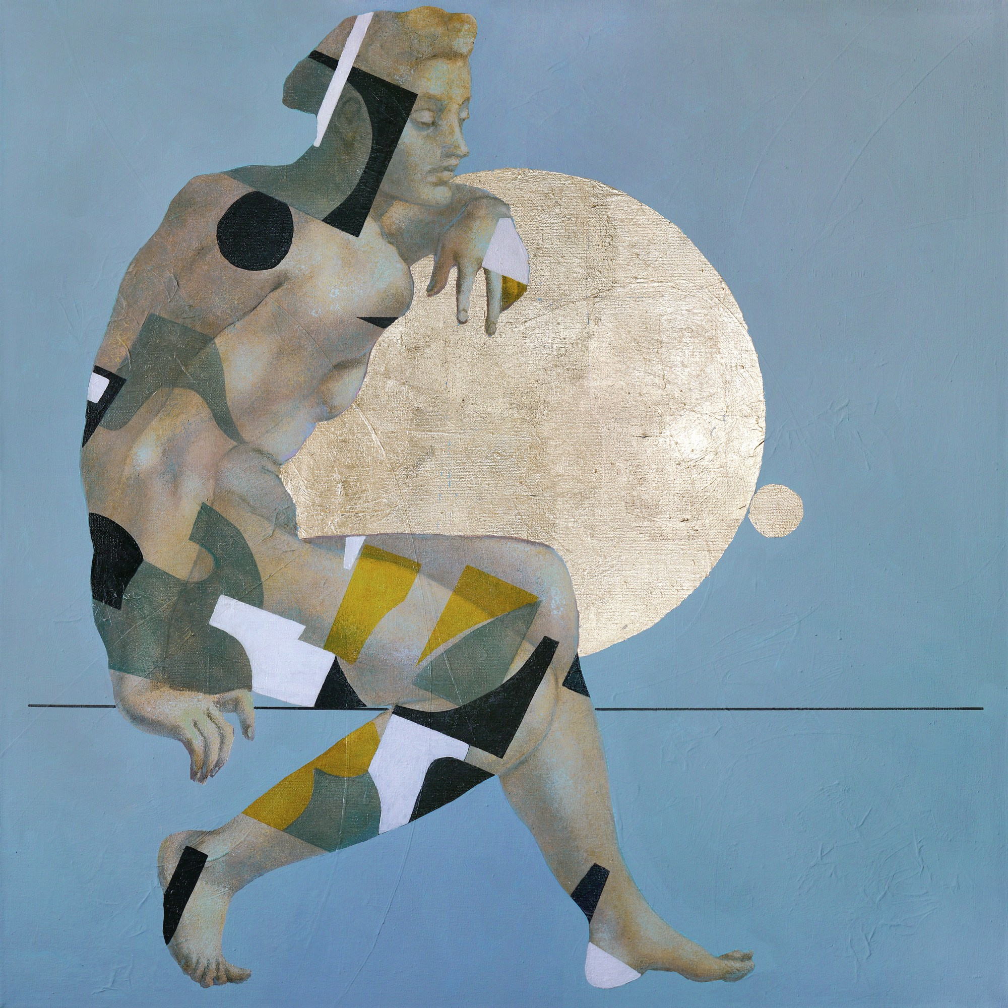 Холст, акрил, 100х100 см