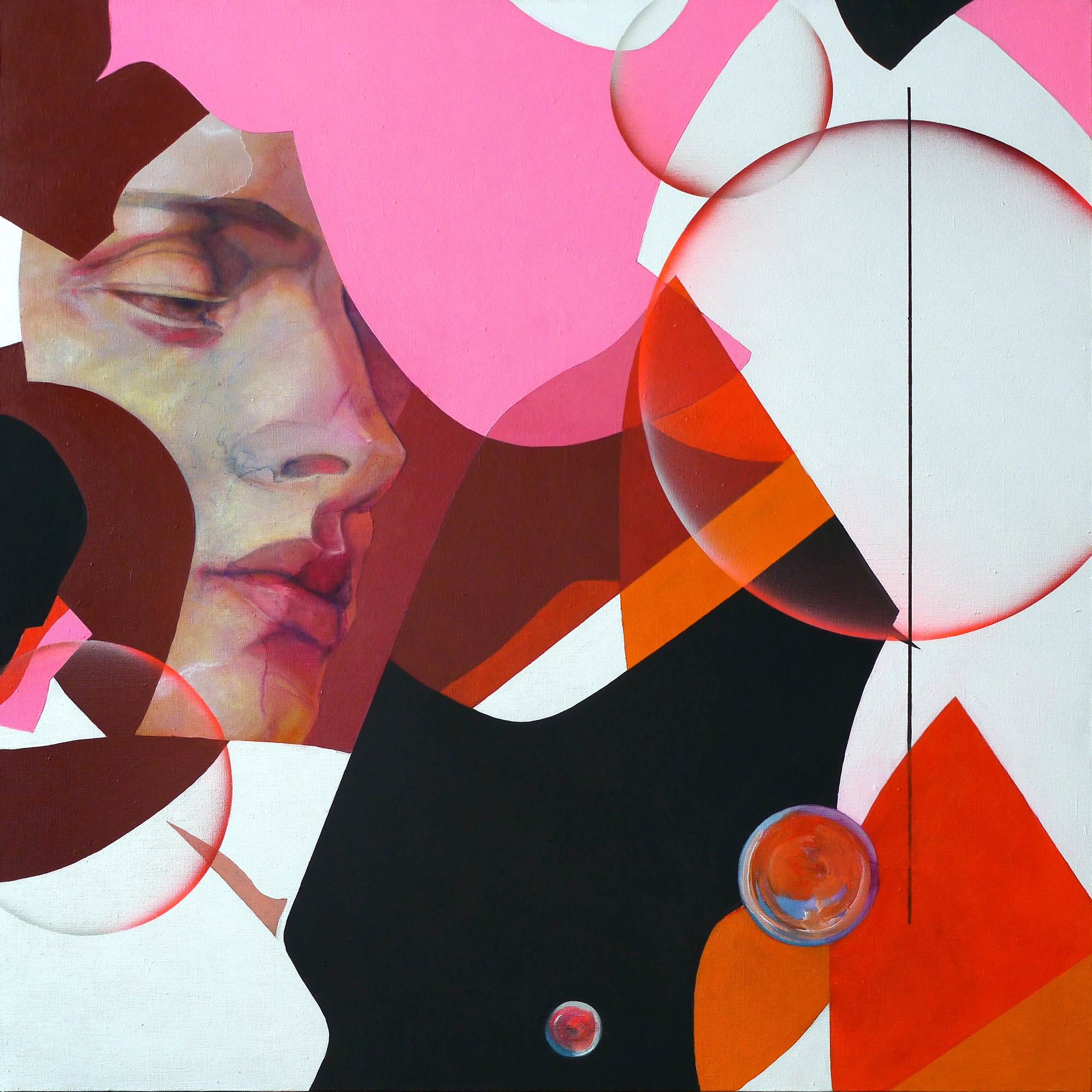 Мыльные пузыри. Художник-абстракционист Ольга Рикун. Москва