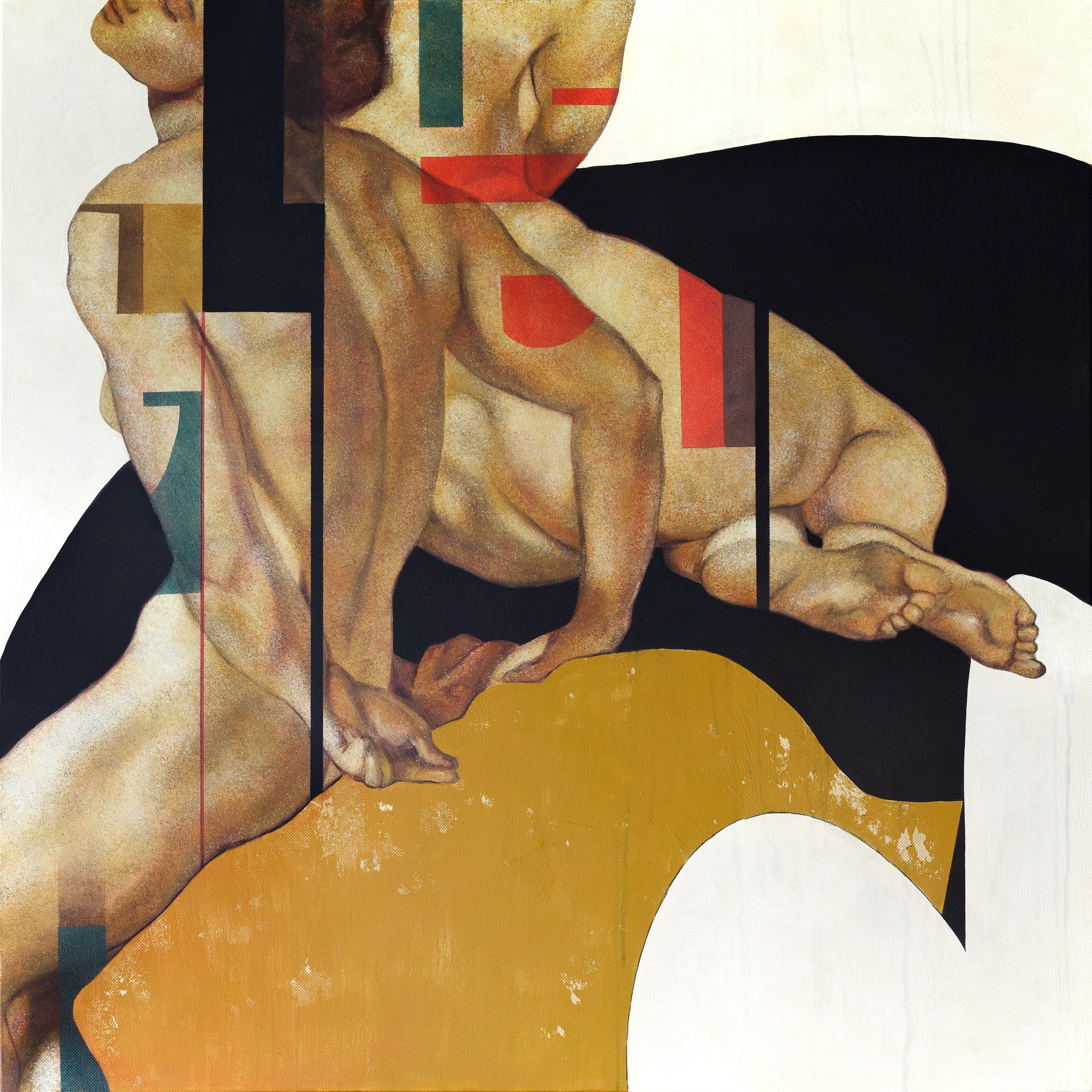 Холст, акрил, 100х100 см