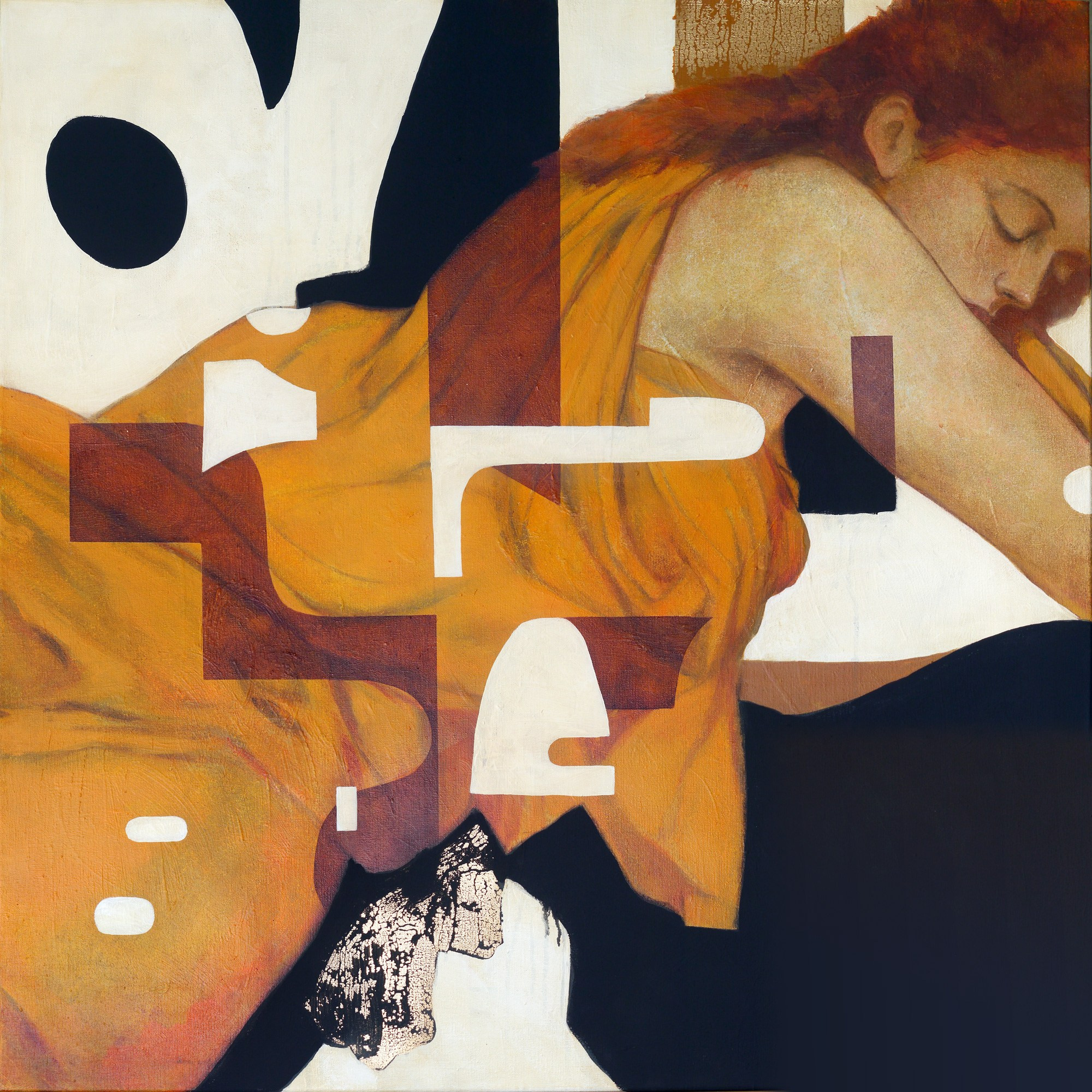 Холст, акрил, 100х100 см