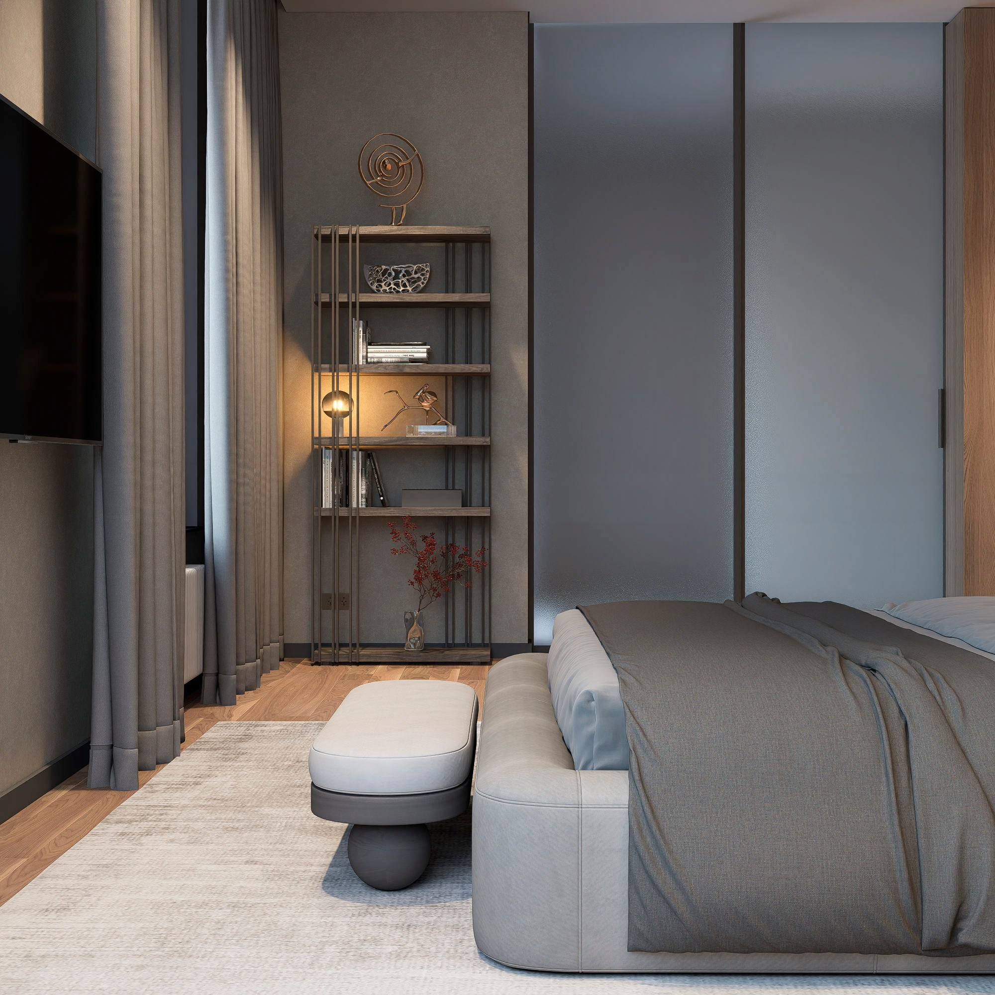 Квартира ЖК Полюса. Архитектурно-дизайнерское бюро ROOMS