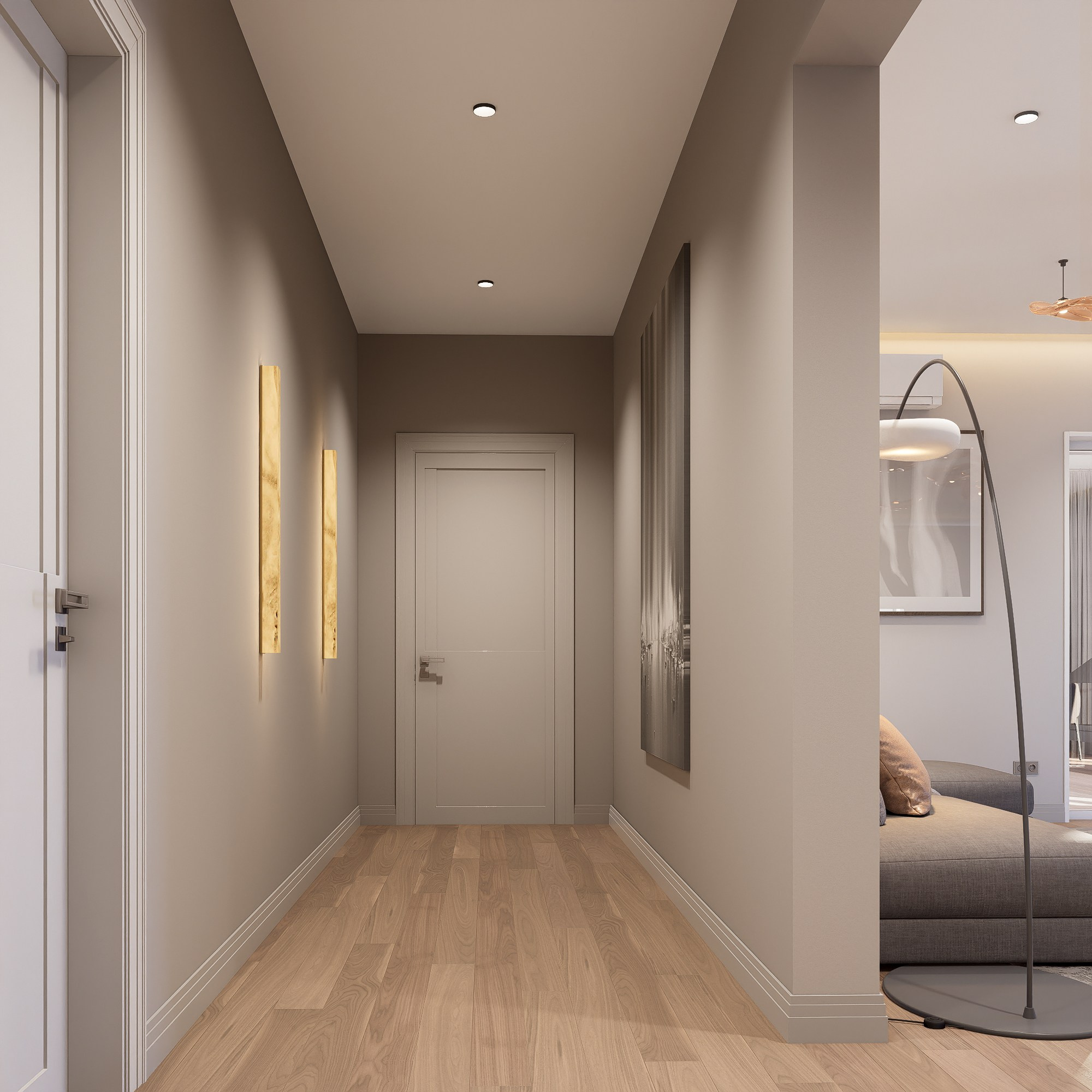 Фьерд 2-х комнатный. Архитектурно-дизайнерское бюро ROOMS