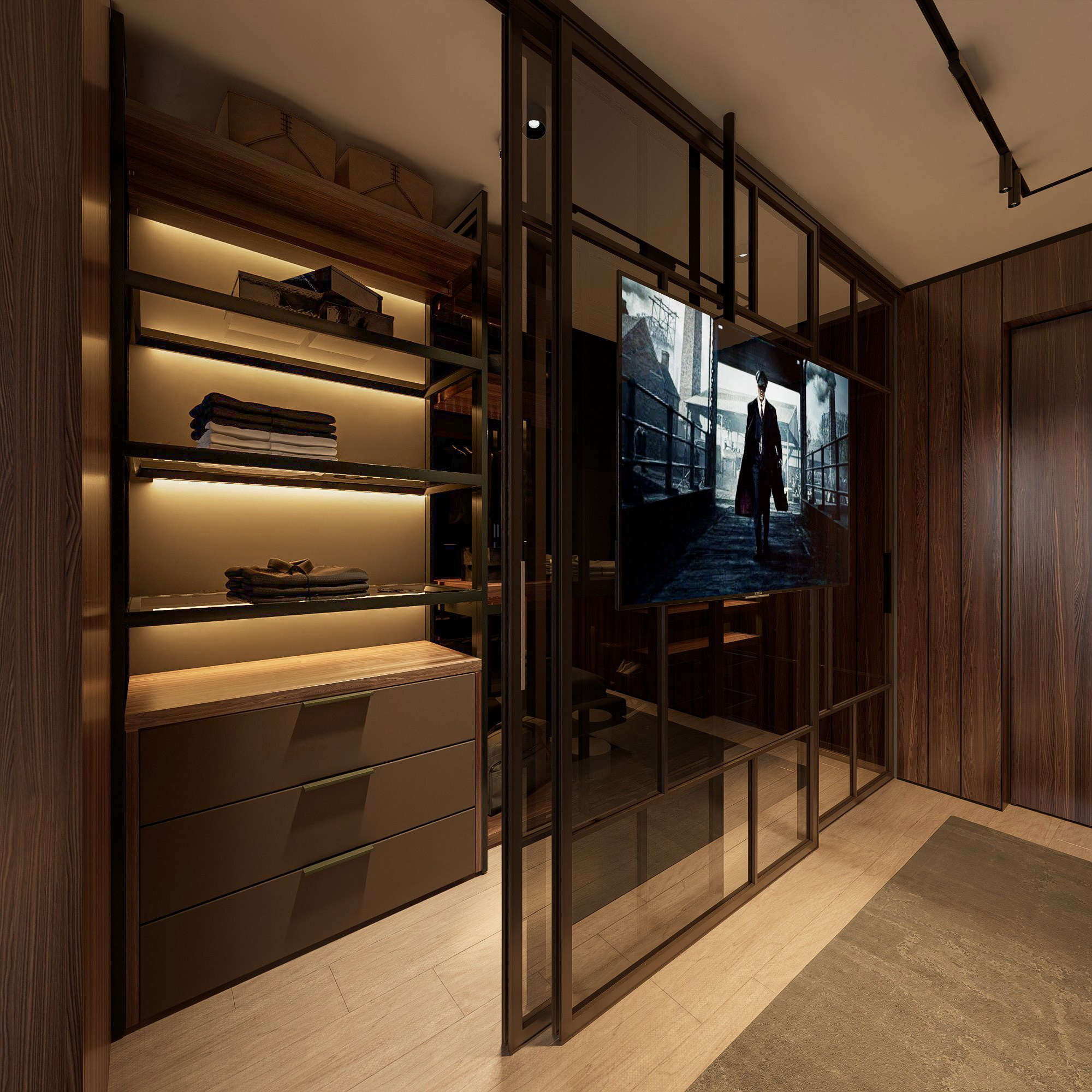 Квартира ЖК Кристалл. Архитектурно-дизайнерское бюро ROOMS