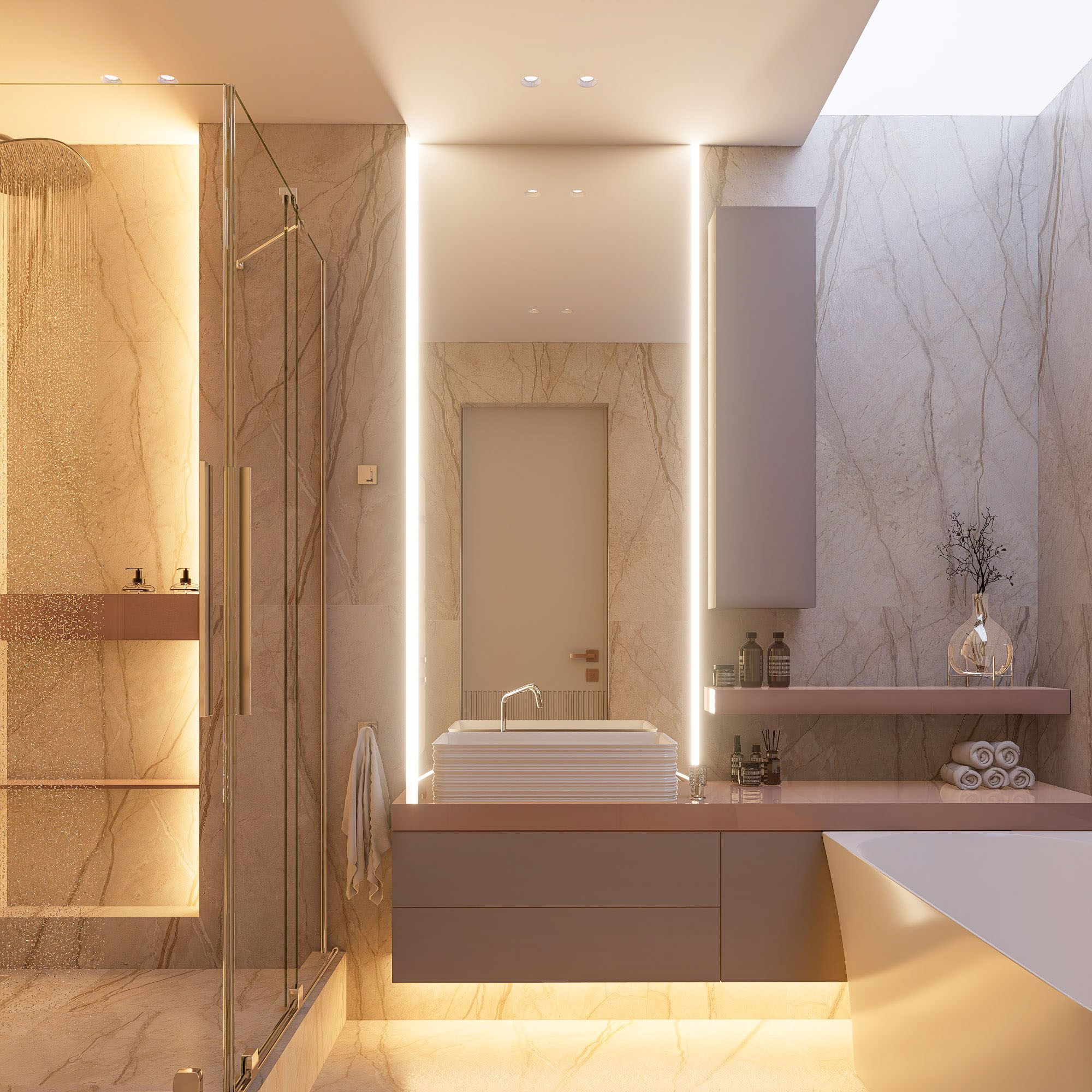 Квартира ЖК Дежнев-4. Архитектурно-дизайнерское бюро ROOMS