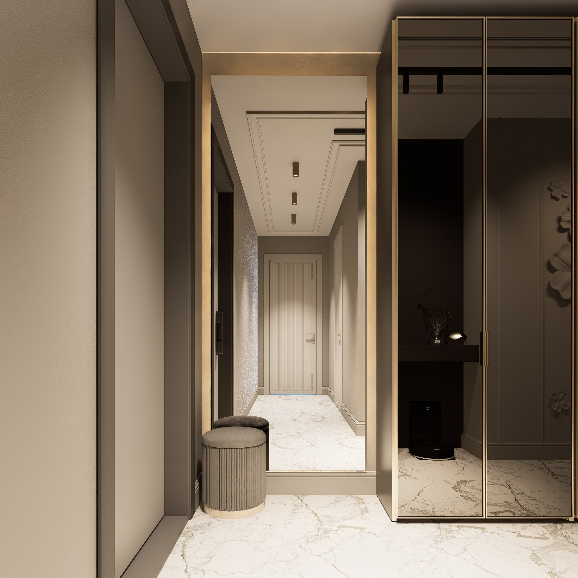 Квартира ЖК RIVER NEW. Архитектурно-дизайнерское бюро ROOMS