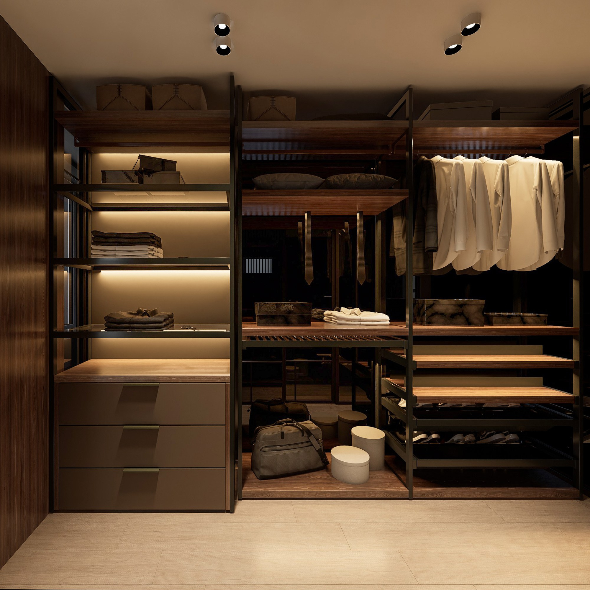 Квартира ЖК Кристалл. Архитектурно-дизайнерское бюро ROOMS