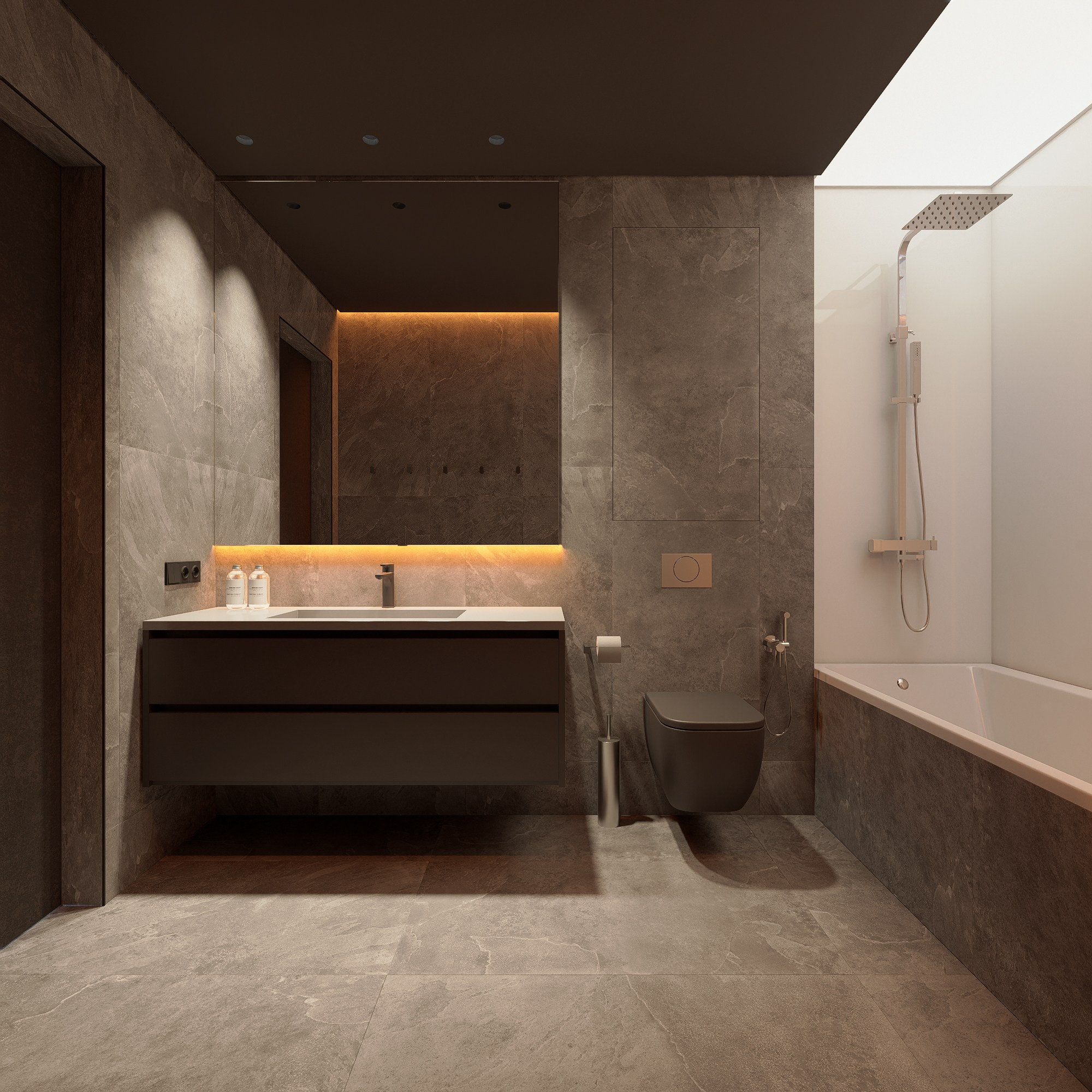 Квартира ЖК Полюса ЮГ 146. Архитектурно-дизайнерское бюро ROOMS