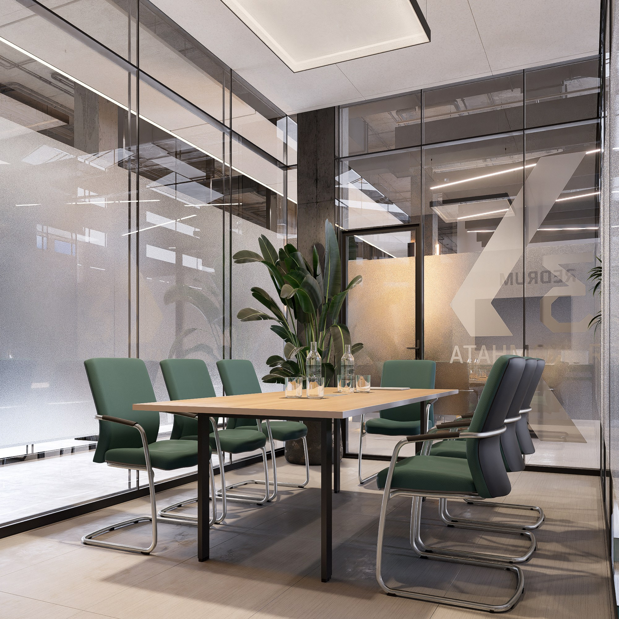 Дизайн проект офисных помещений компании REDRUM. Архитектурно-дизайнерское бюро ROOMS