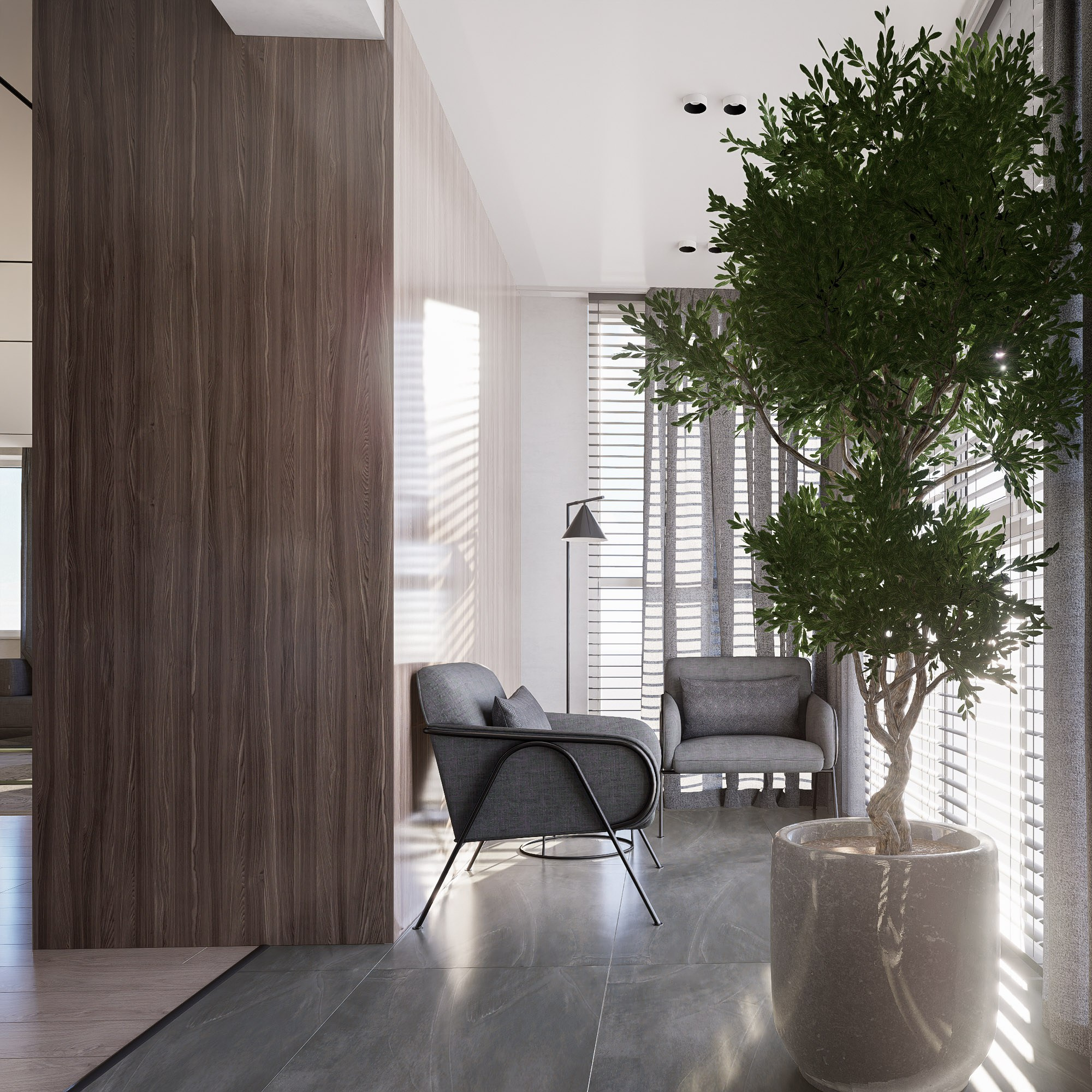 Квартира ЖК Кристалл. Архитектурно-дизайнерское бюро ROOMS