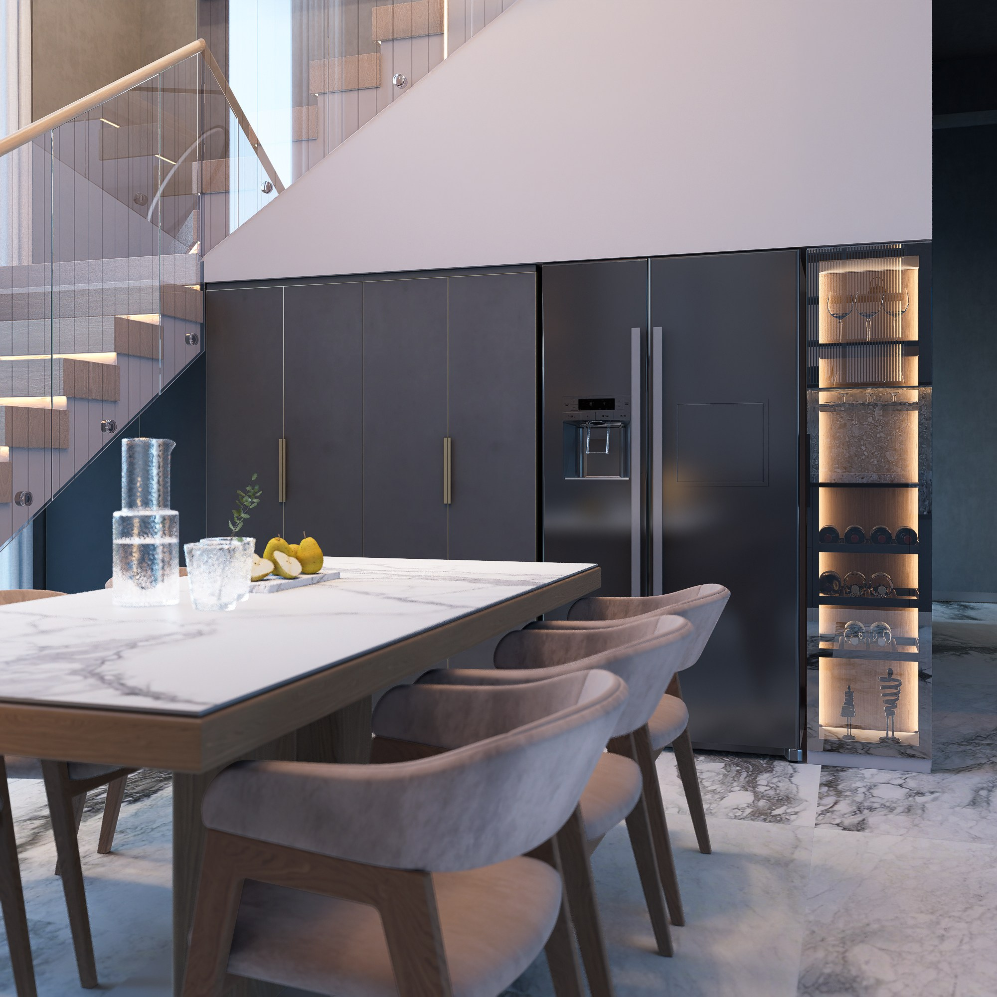 Загородный дом Иван (WEB). Архитектурно-дизайнерское бюро ROOMS