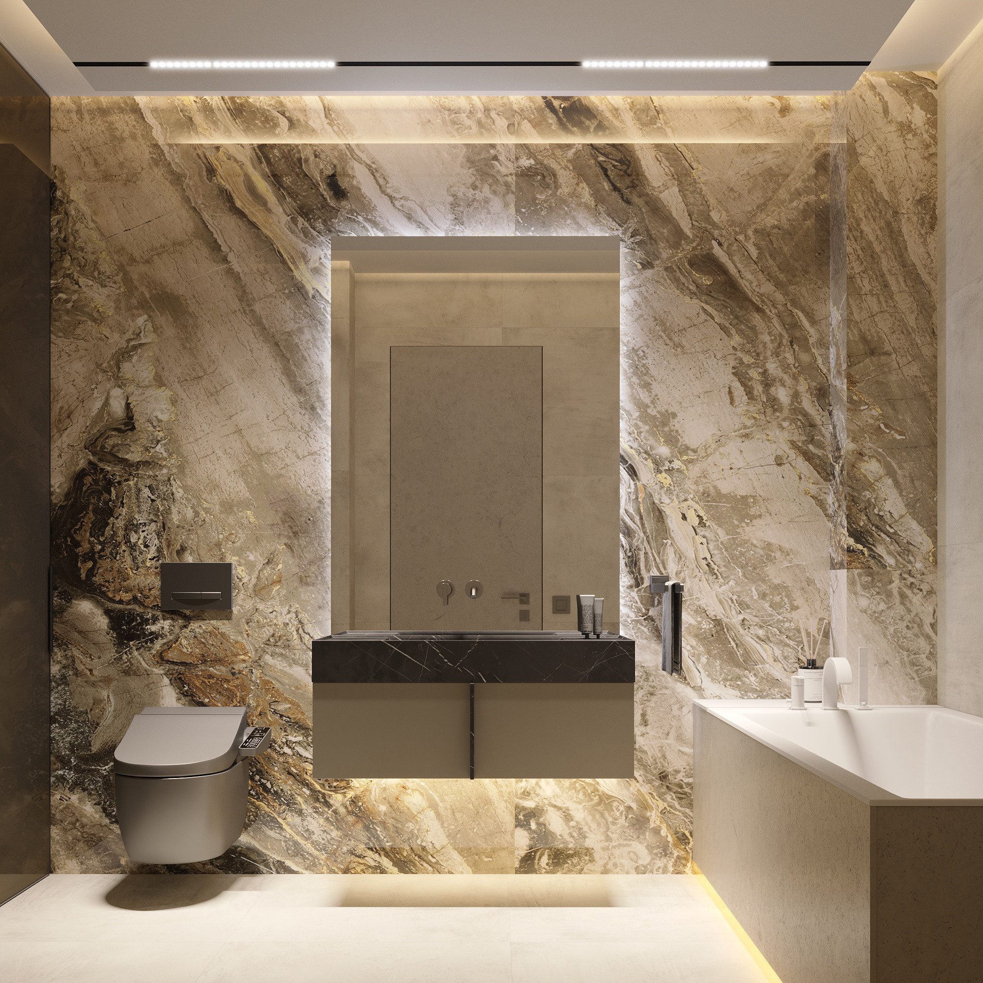 Квартира Дежнев Игорь. Архитектурно-дизайнерское бюро ROOMS