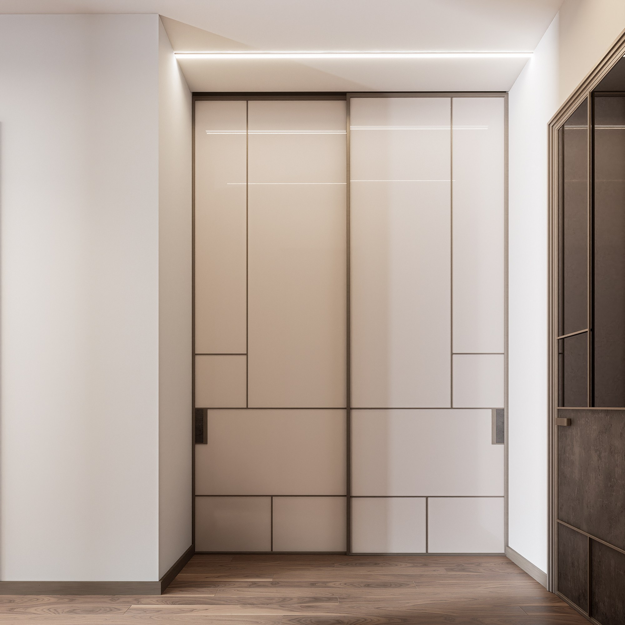 Квартира ЖК Полюса. Архитектурно-дизайнерское бюро ROOMS