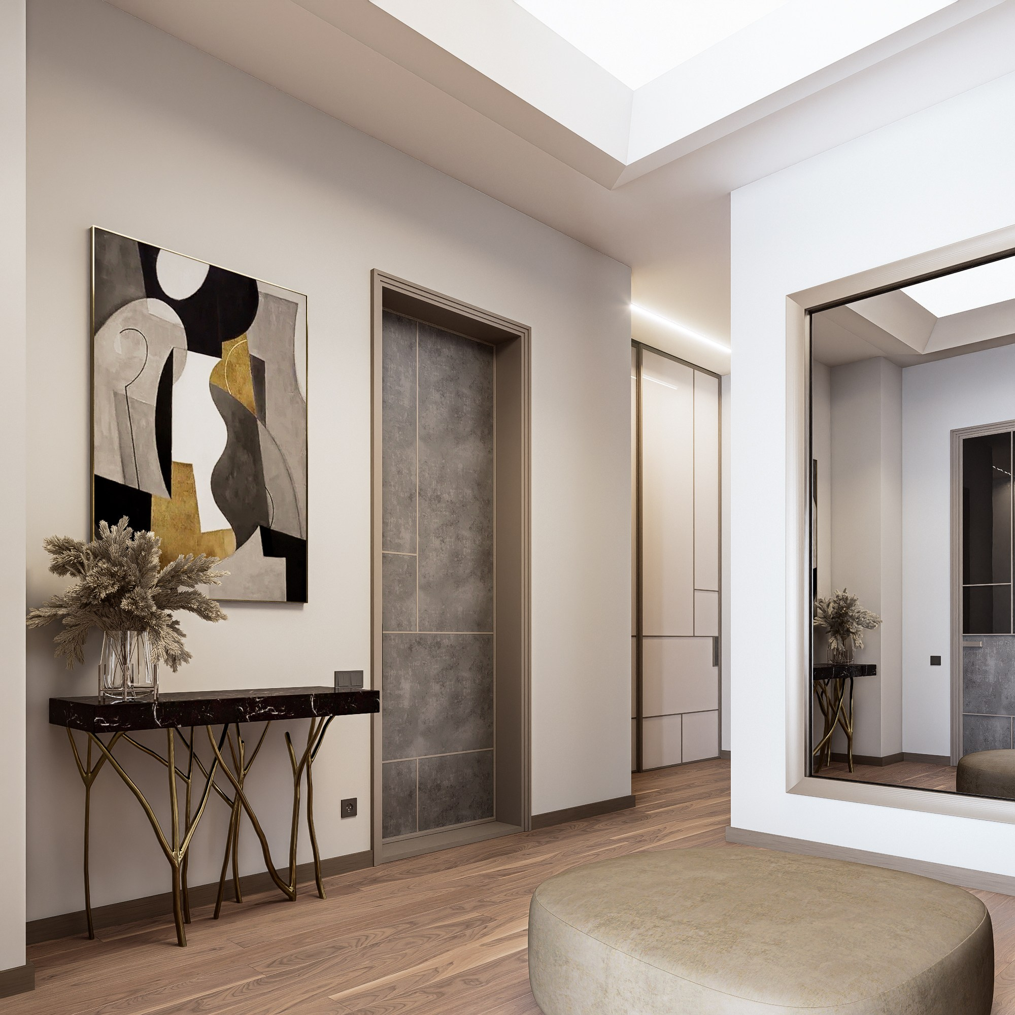 Квартира ЖК Полюса. Архитектурно-дизайнерское бюро ROOMS