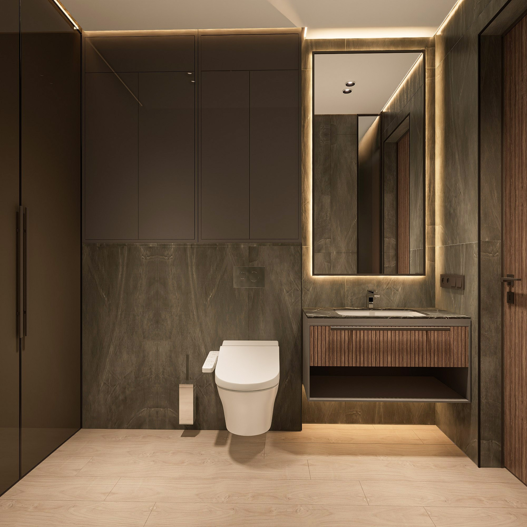 Квартира ЖК Кристалл. Архитектурно-дизайнерское бюро ROOMS