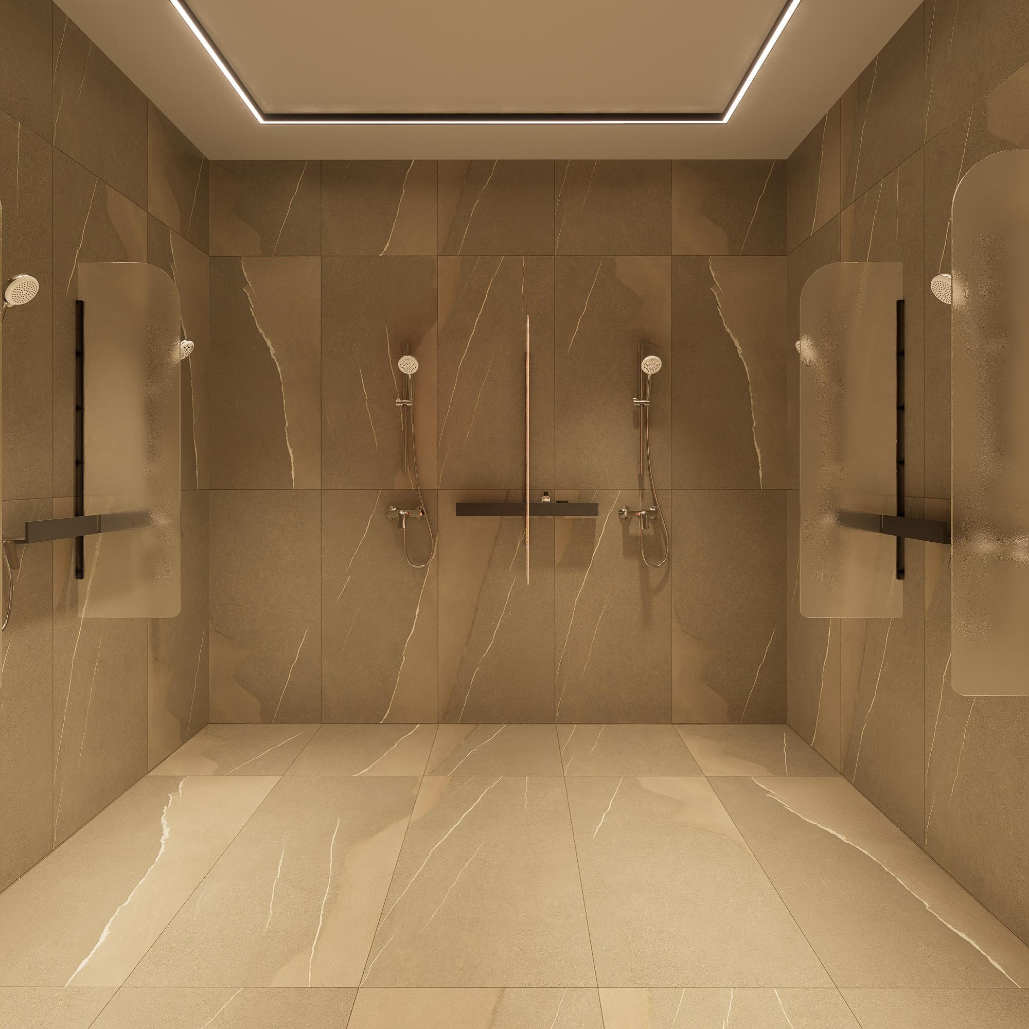 ХК «Амур» Раздевалка. Архитектурно-дизайнерское бюро ROOMS