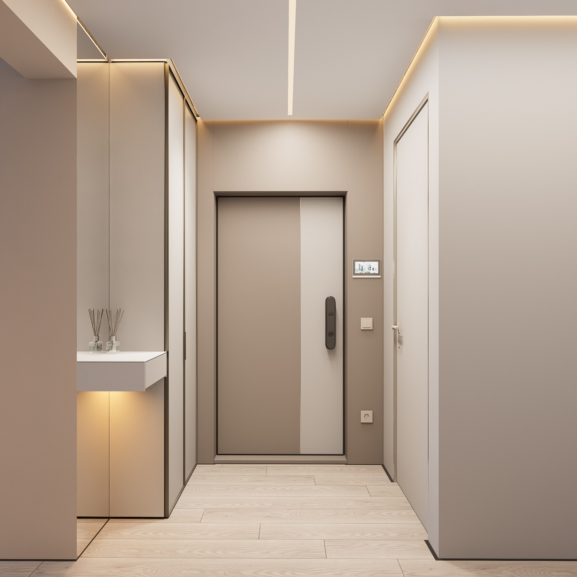 Квартира ЖК GREEN 113. Архитектурно-дизайнерское бюро ROOMS