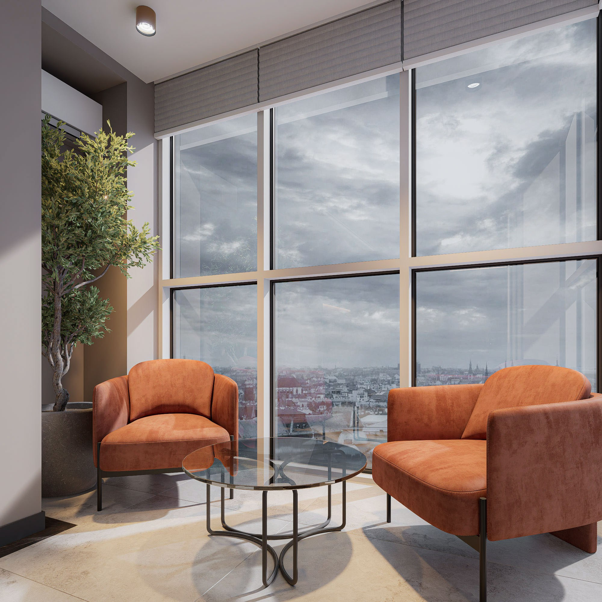 Дизайн проект квартиры в ЖК Дежнев. Архитектурно-дизайнерское бюро ROOMS