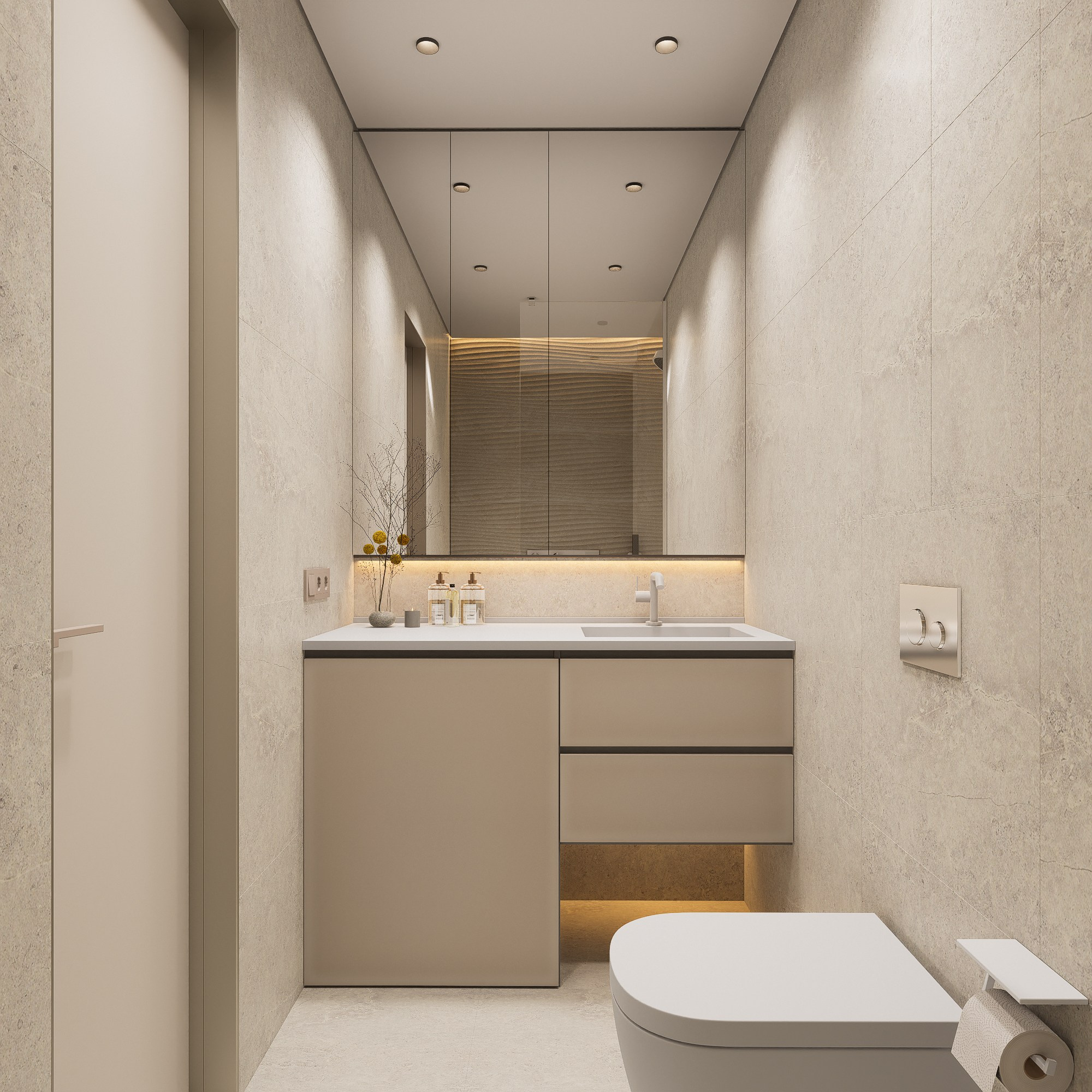 Квартира ЖК GREEN 113. Архитектурно-дизайнерское бюро ROOMS