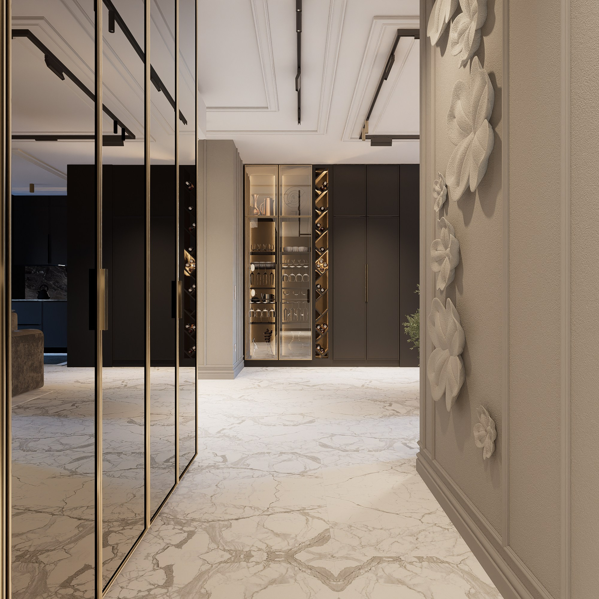 Квартира ЖК RIVER NEW. Архитектурно-дизайнерское бюро ROOMS