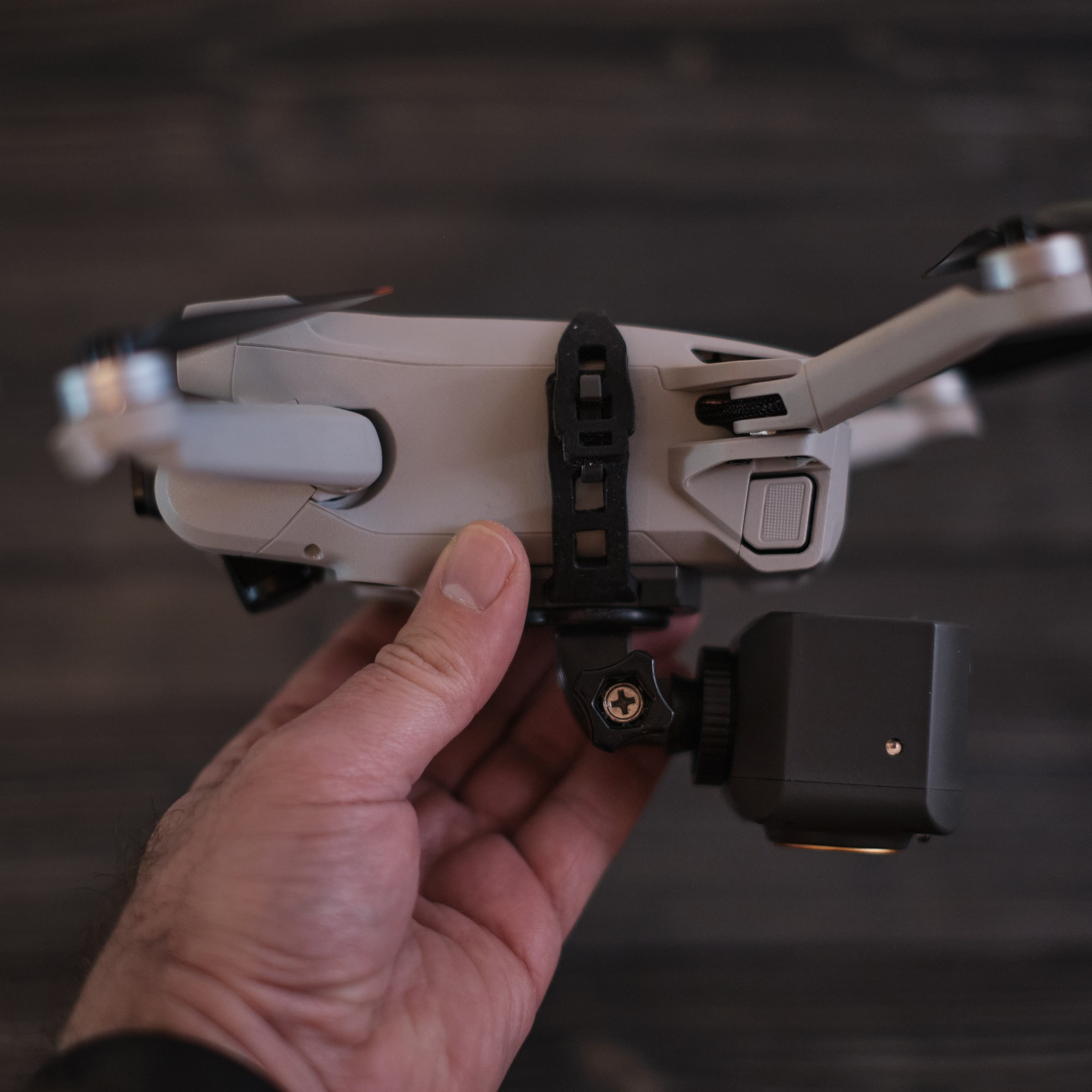 Фонарь на дрон. Фотограф Константин Шамин