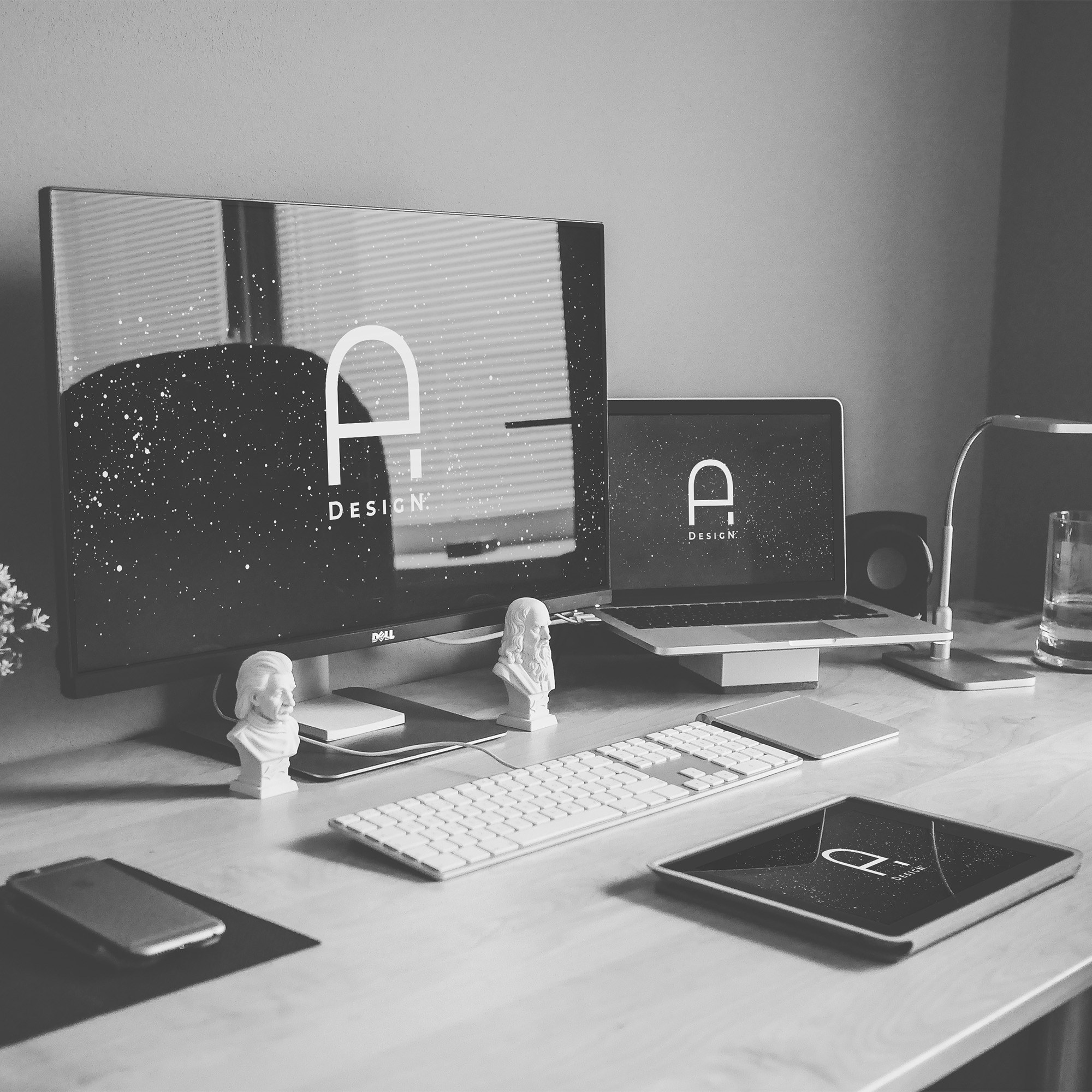 Рабочее место графического дизайнера