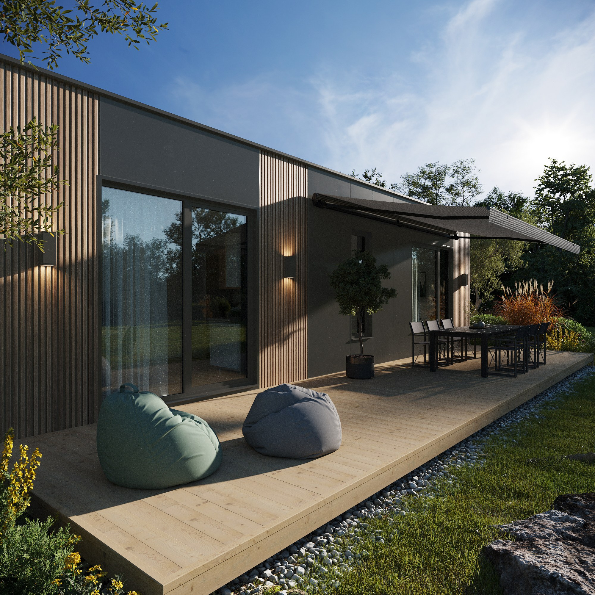 Дом серии БыстроДом 112, вид сверху