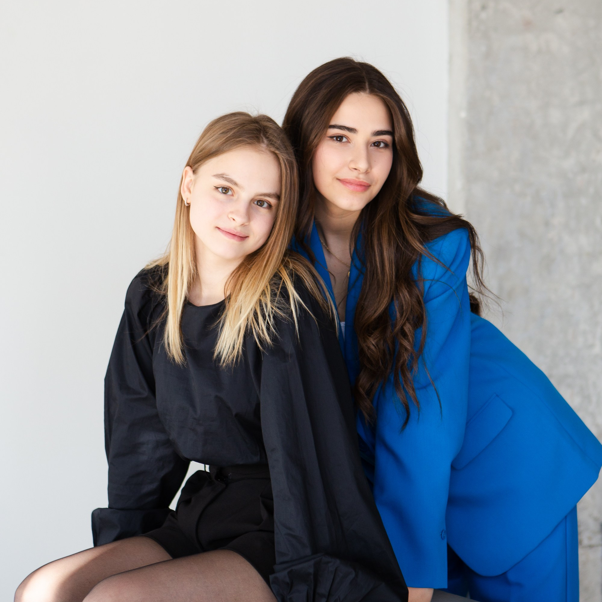 Фотосессия выпускного класса в студии. Фотограф Маруся Молодец Москва