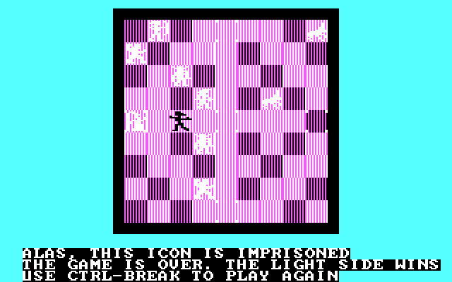 № 61 Archon: The Light and the Dark (1983) — шахматы где побеждает реакция. Wordlessly