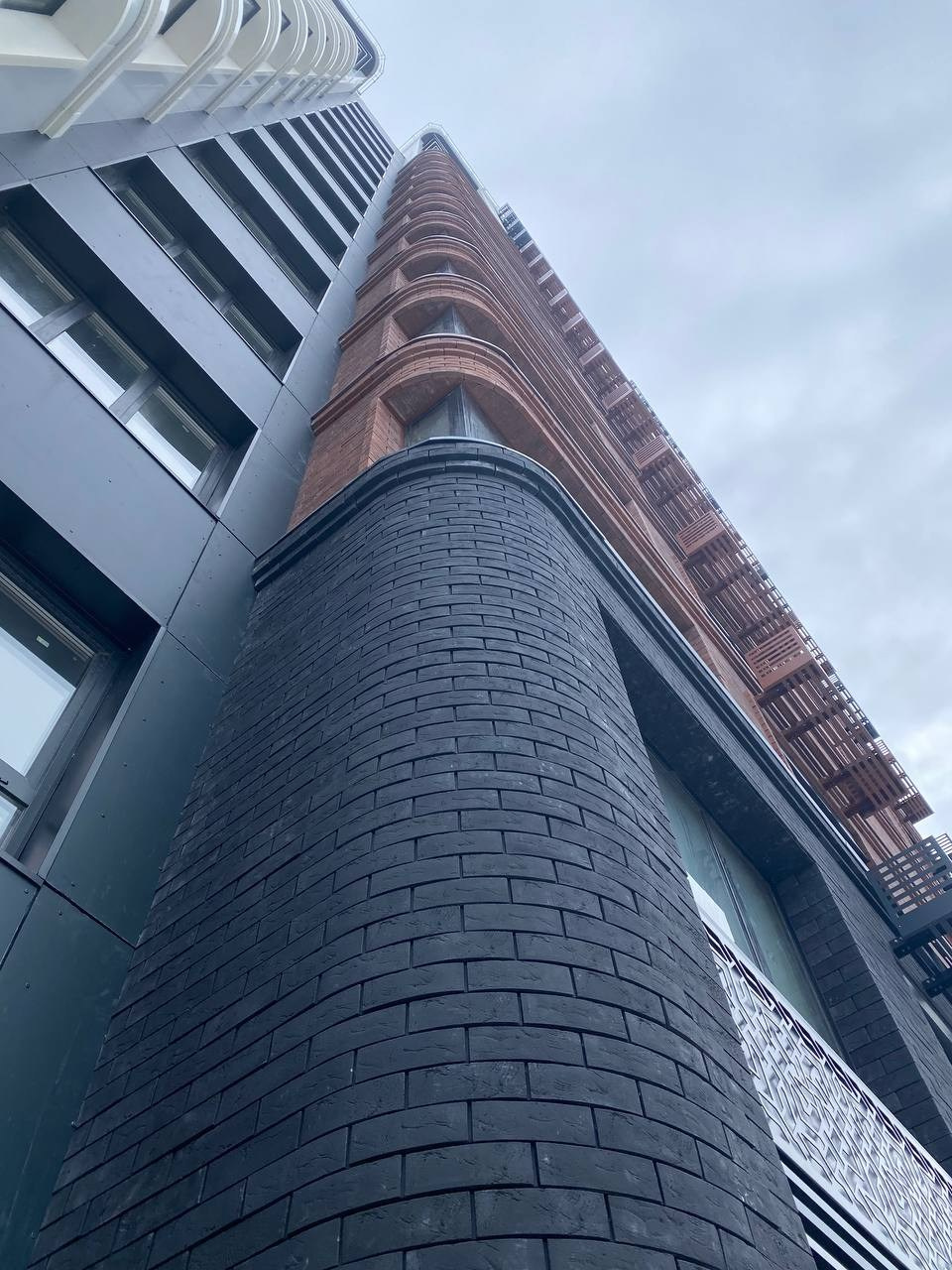 Навесной вентилируемый фасад Борисовские Мануфактуры