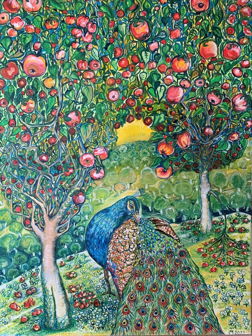 Melancholy, 60/80 cm oil on canvas 2020