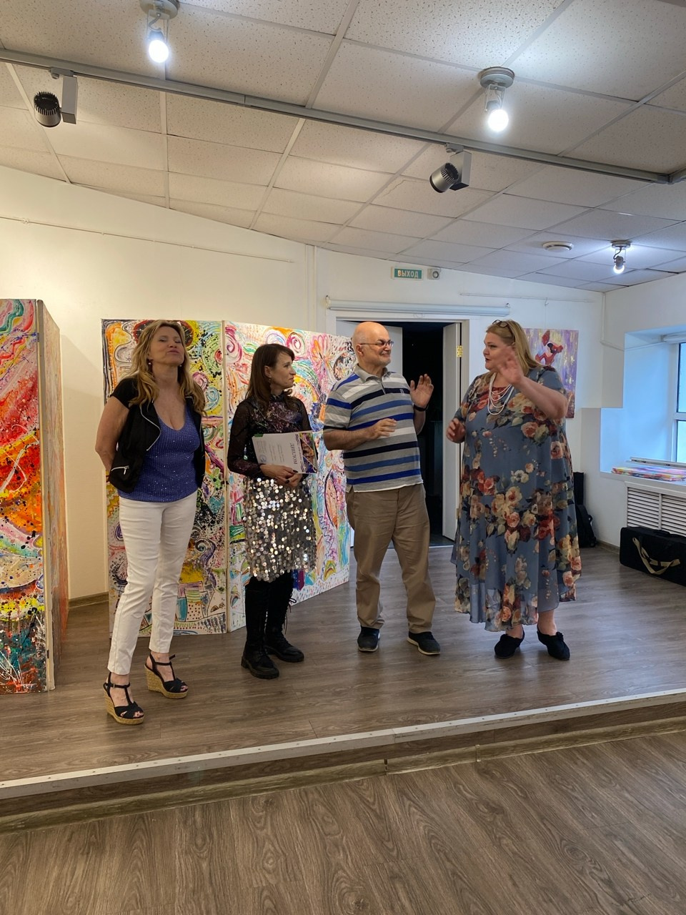 Выставка «Дорисуй жизнь». Художник Березкина Ольга Алексндровна