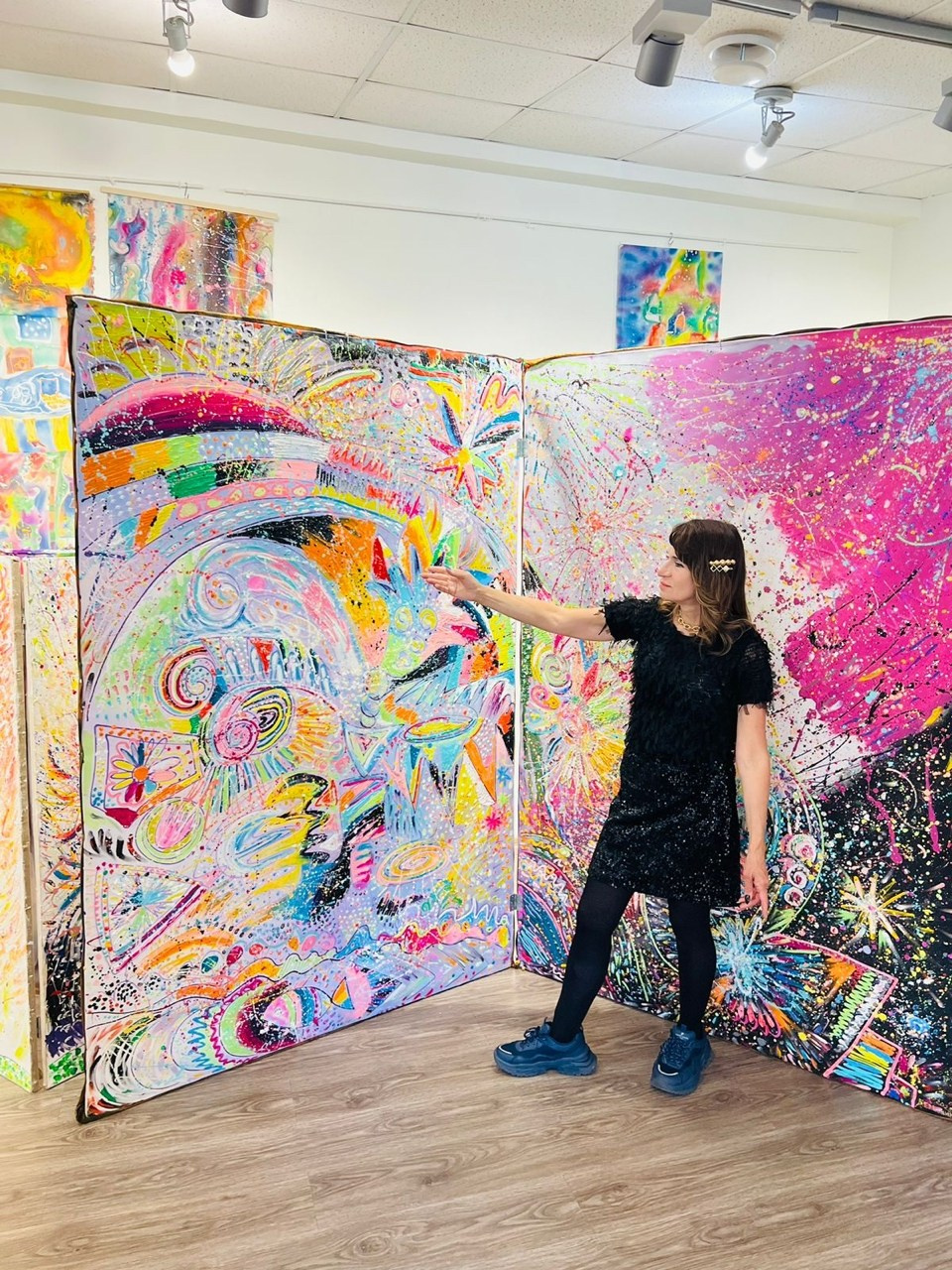 Выставка «Дорисуй жизнь». Художник Березкина Ольга Алексндровна