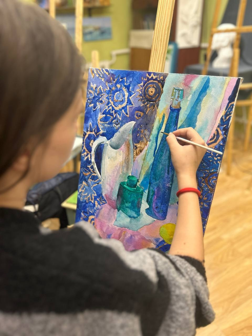 Индивидуальные занятия для детей от 8 лет. Тихонова Анна —художник-график, художник-монументалист, живописец, педагог
